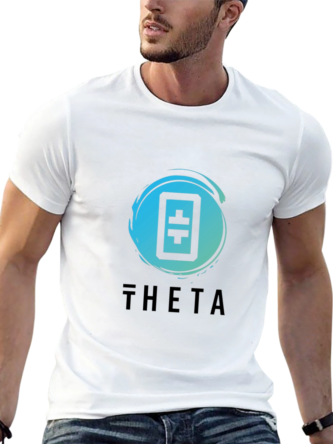 Theta Crypto T-Shirt - Trendy Blockchain Apparel