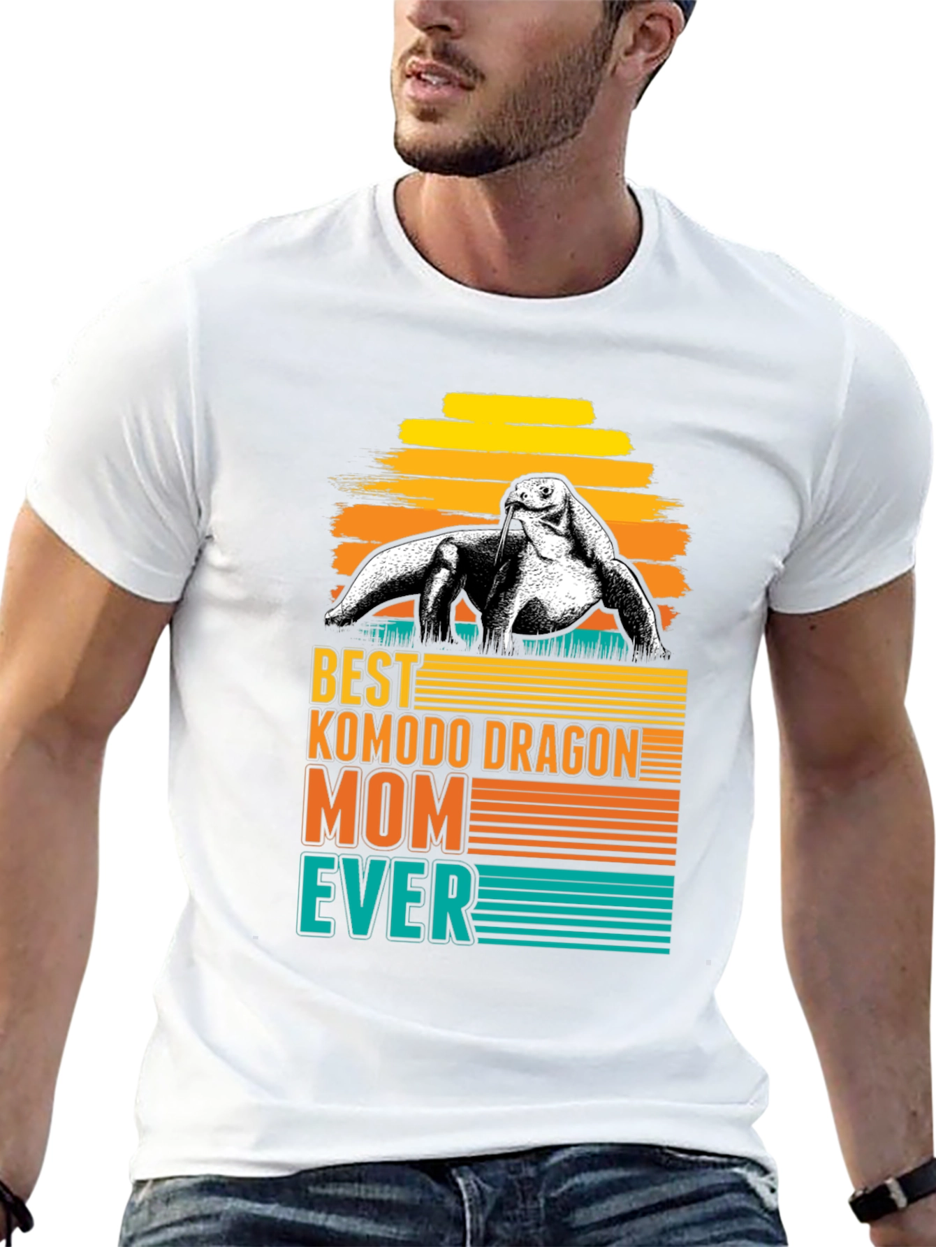 Best Komodo Dragon Mom Ever Graphic T-Shirt