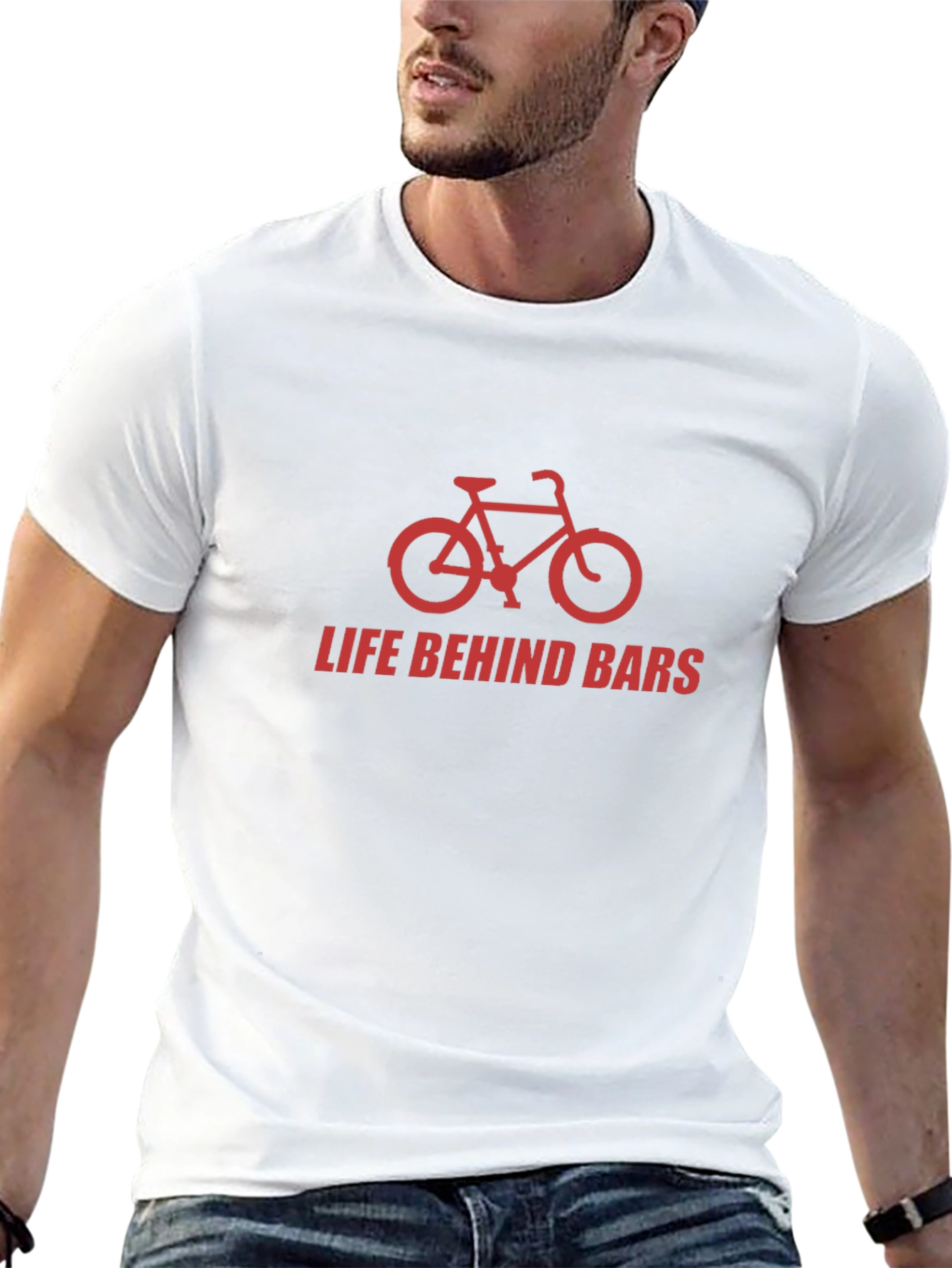 Life Behind Bars Bike Graphic Tee