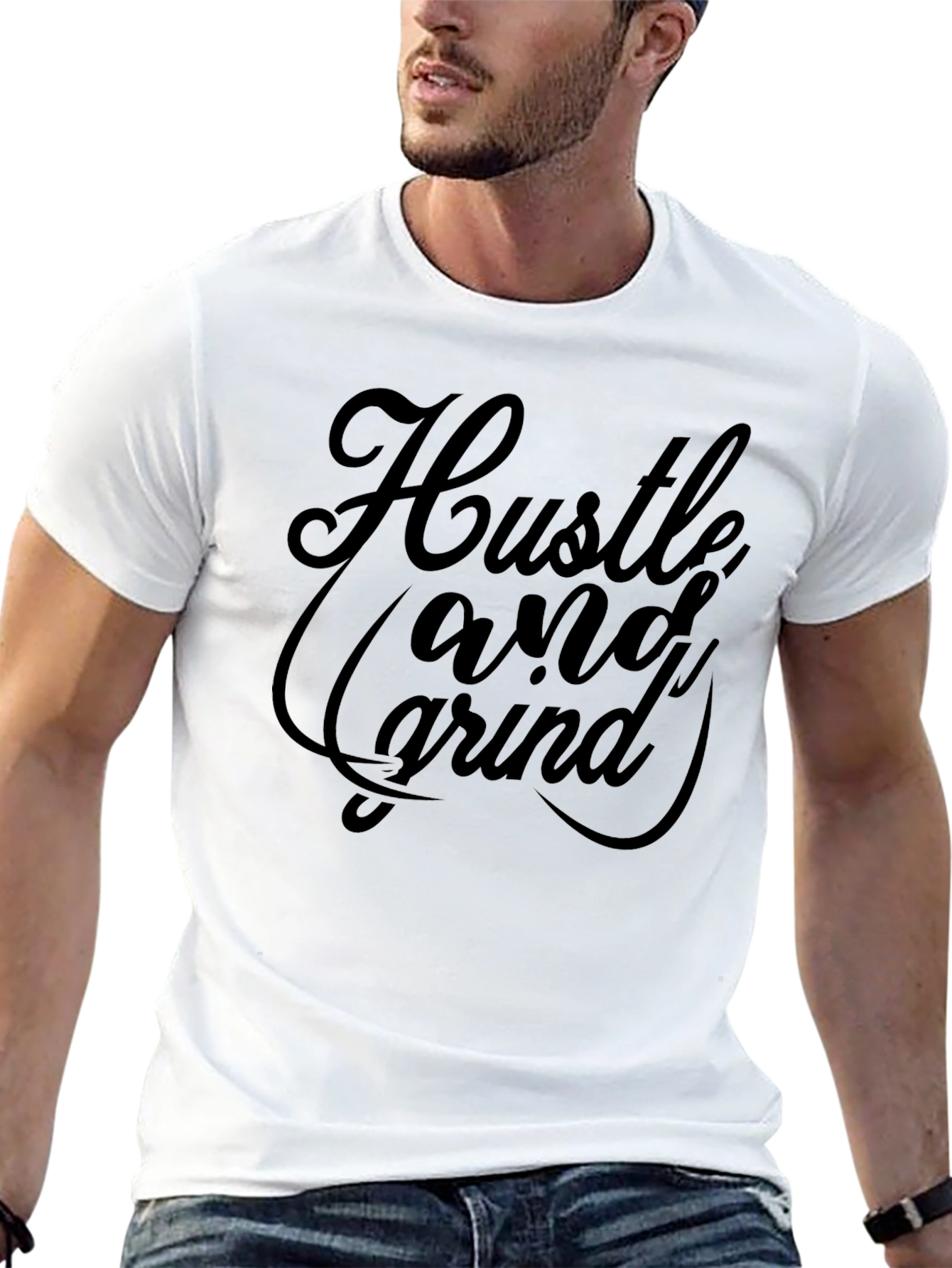 Hustle and Grind Black T-Shirt