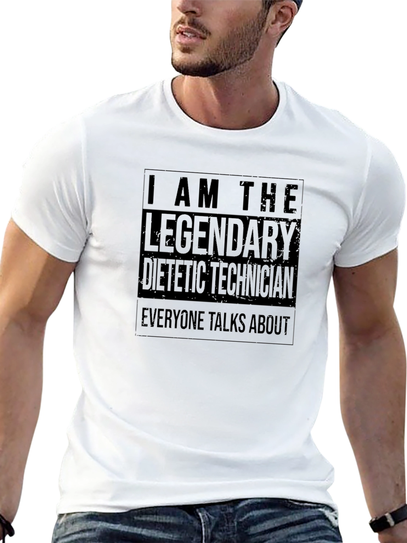 Legendary Dietetic Technician Black T-Shirt