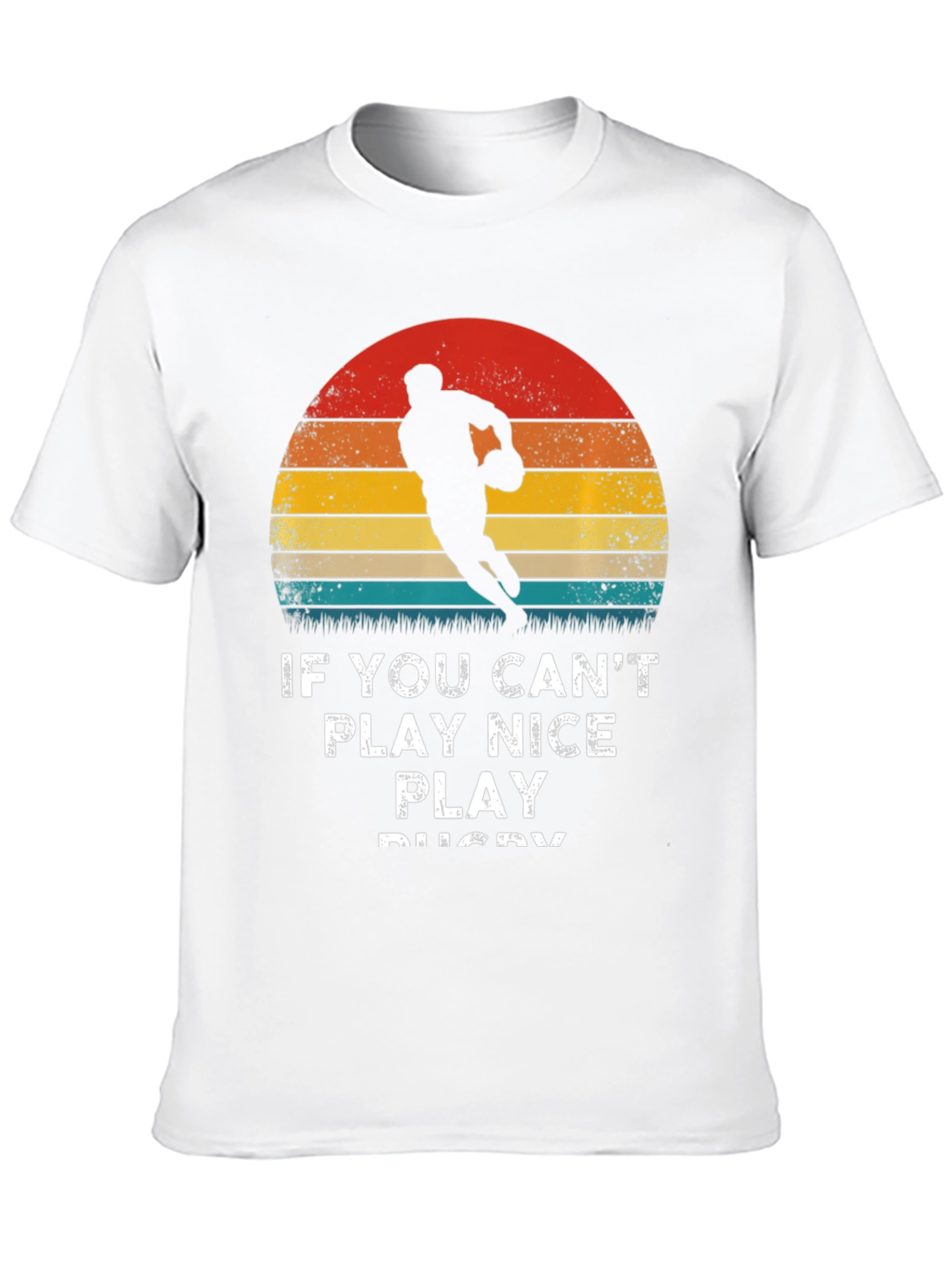 Play Rugby T-Shirt - Retro Style