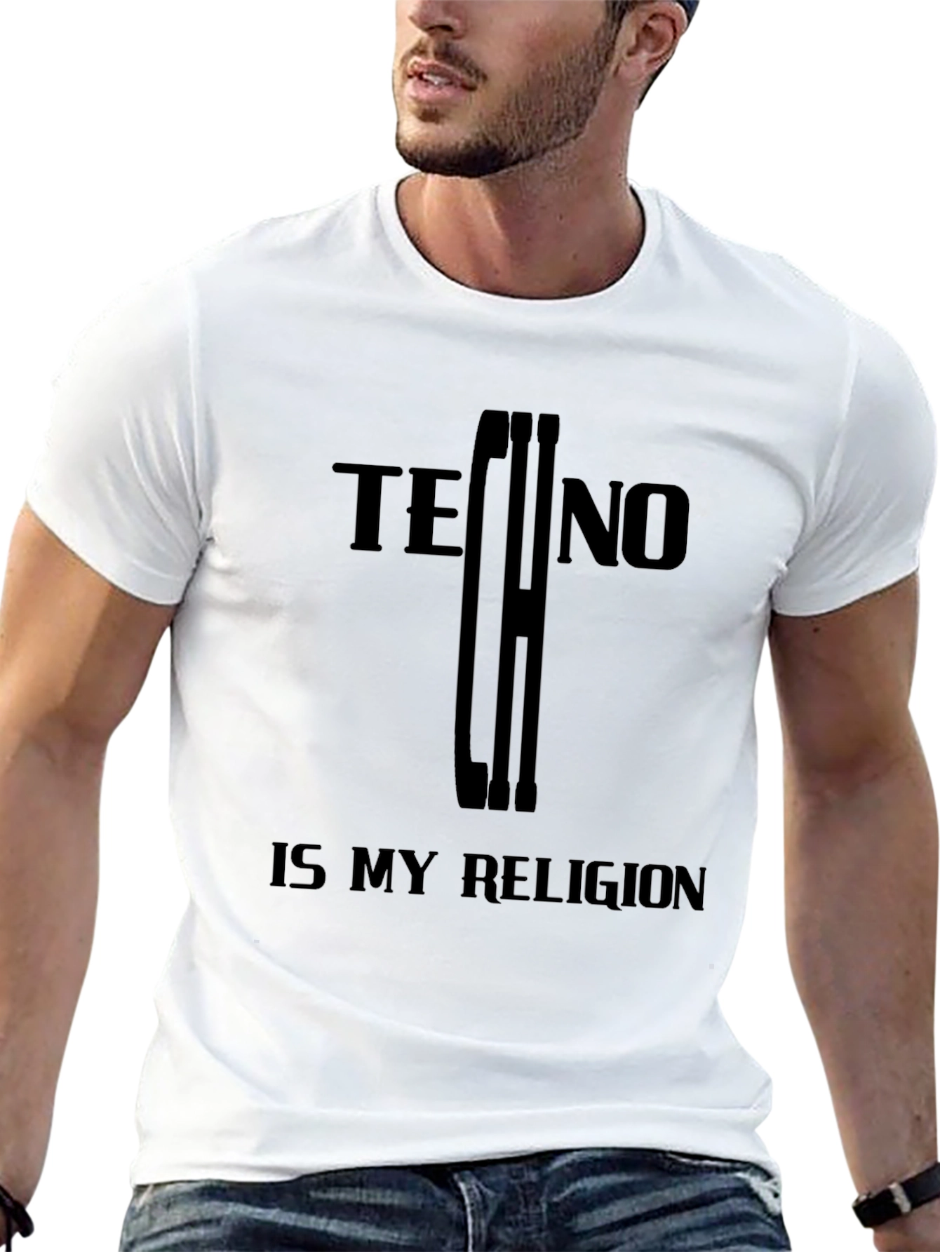 Techno Is My Religion Graphic T-Shirt
