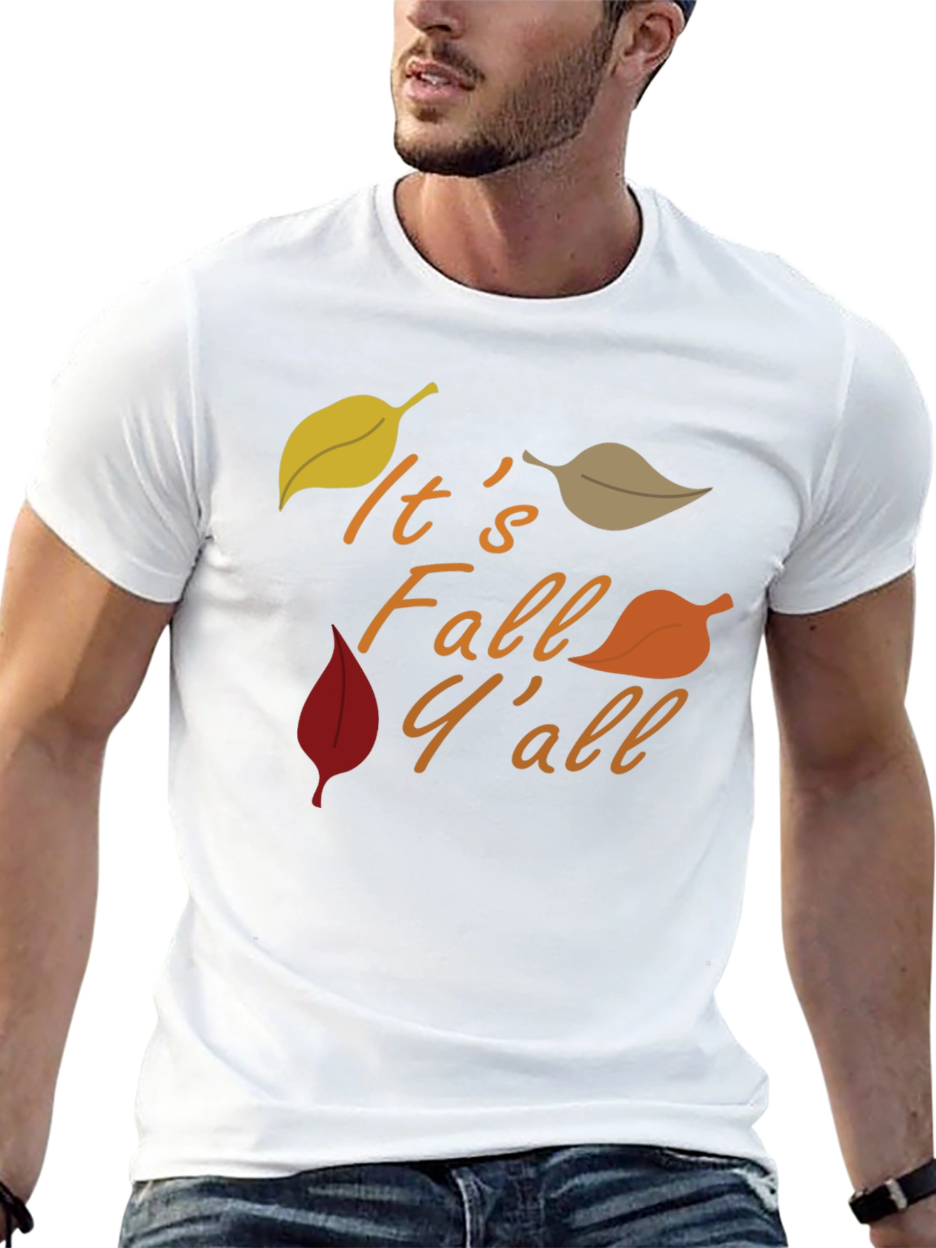 Its Fall Yall T-Shirt - Autumn Design
