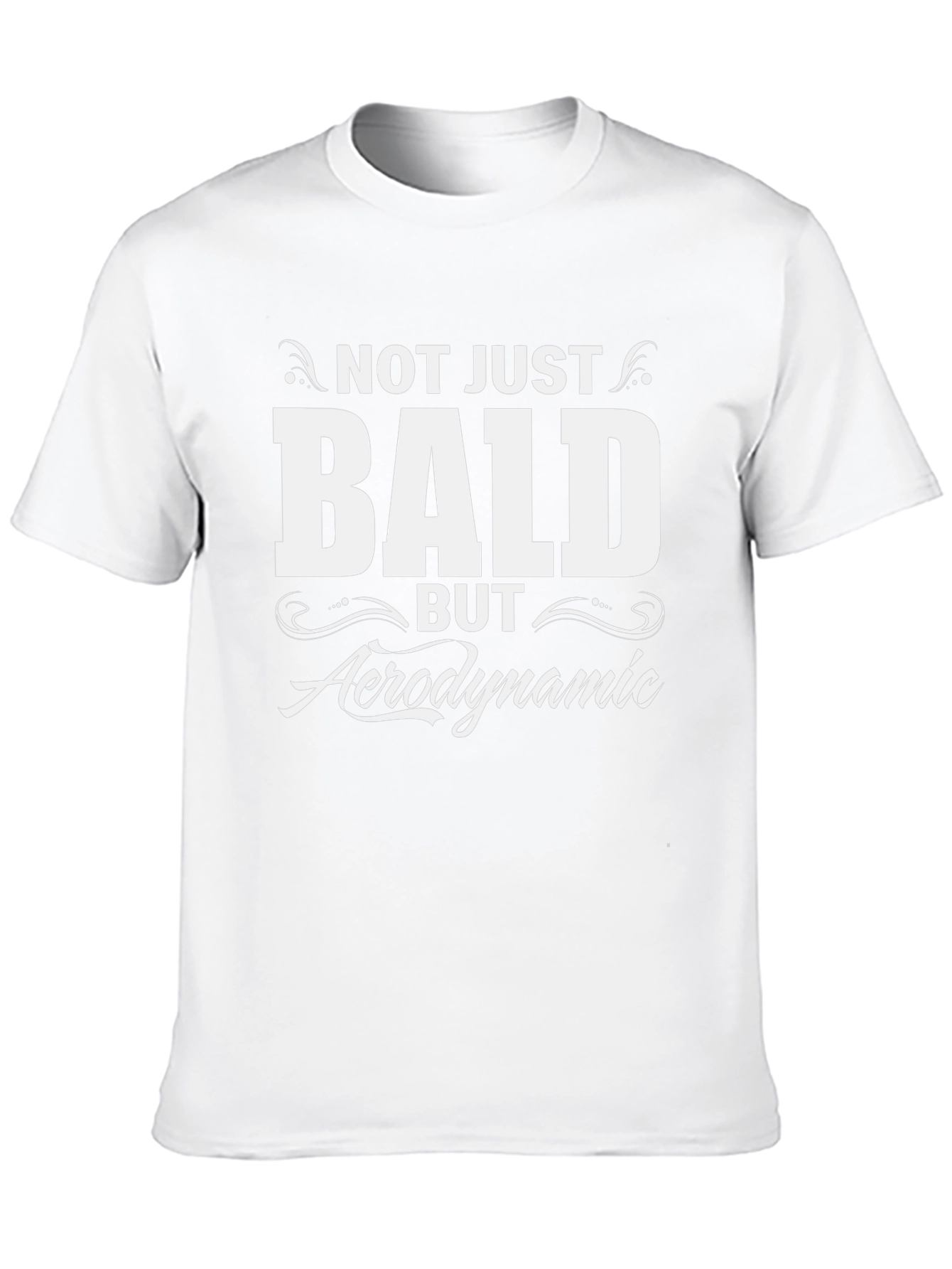 Funny Bald Aerodynamic T-Shirt