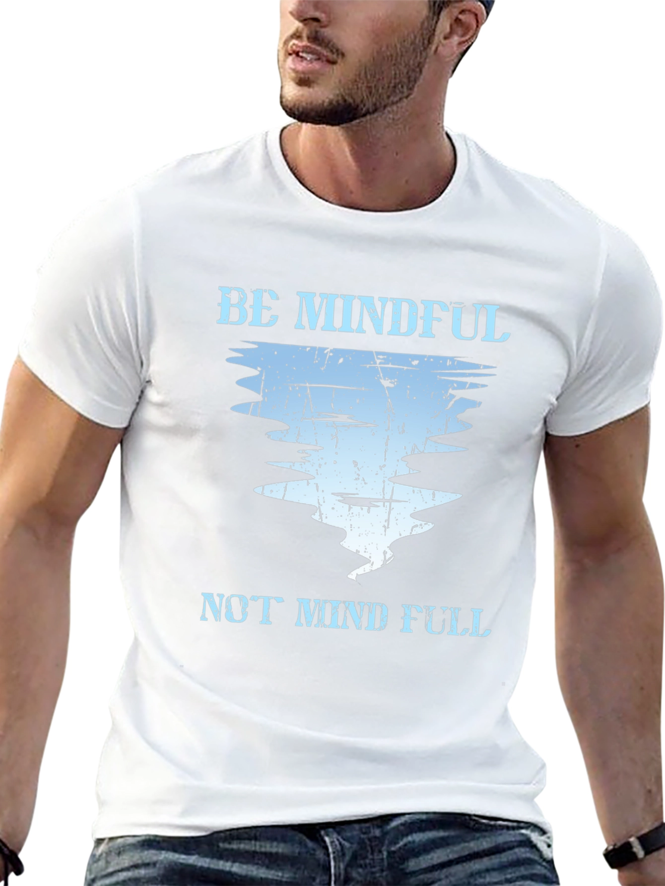 Mindful T-Shirt - Relaxed Fit Soft Cotton Blend