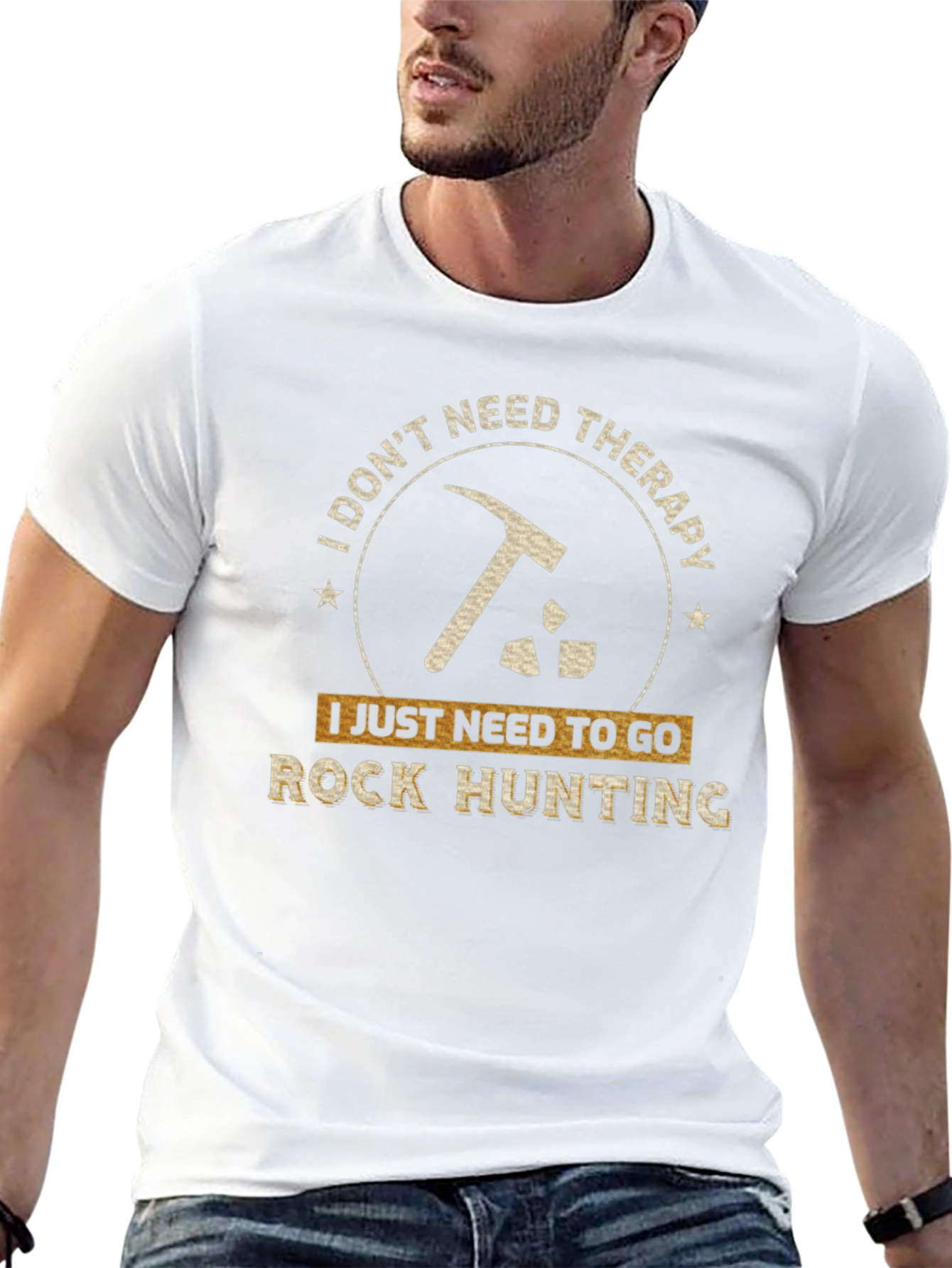 Rock Hunting Therapy T-Shirt