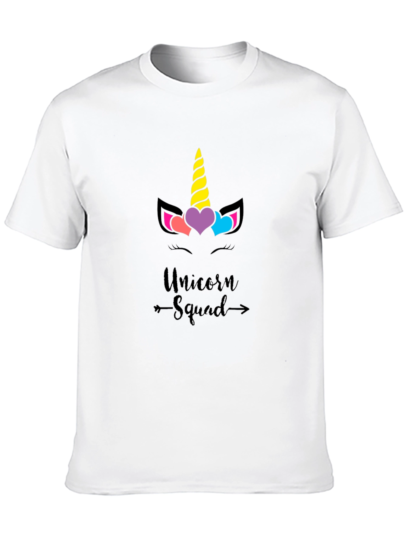 Unicorn Squad Black T-Shirt