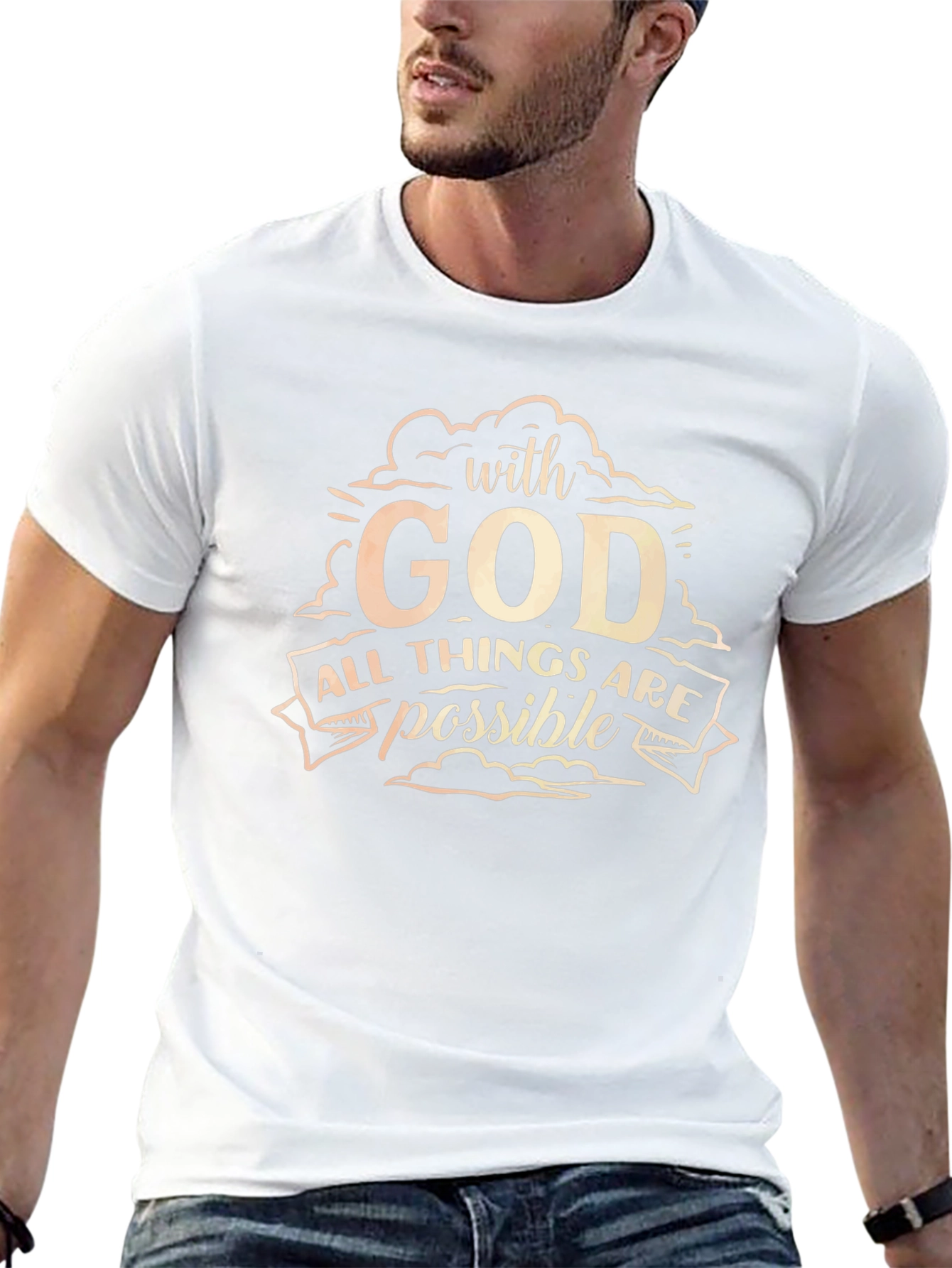 Faith-Based T-Shirt: With God All Things Are Possible