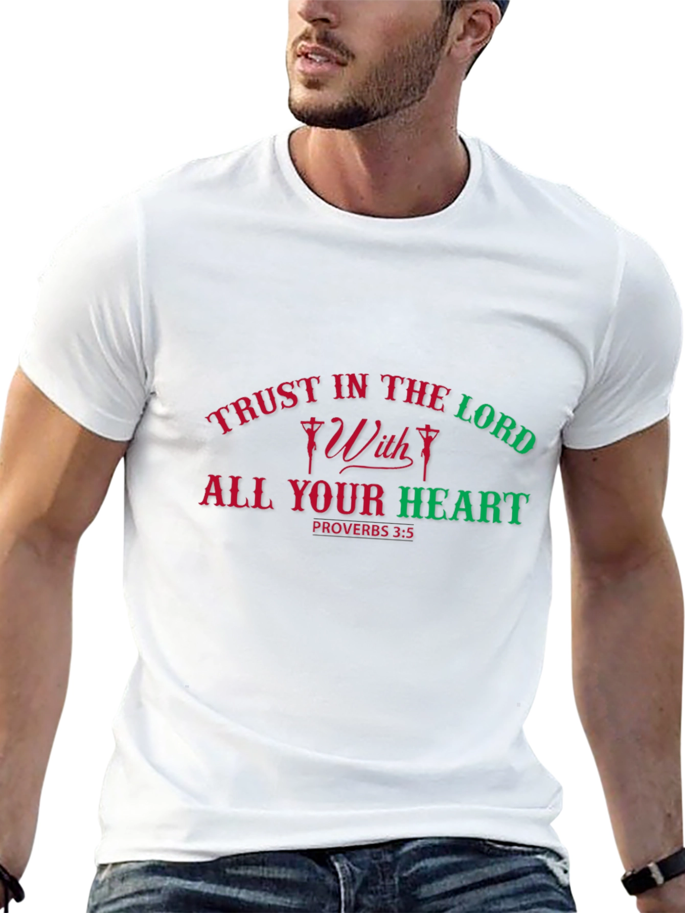 Trust in the Lord T-Shirt Proverbs 3:5