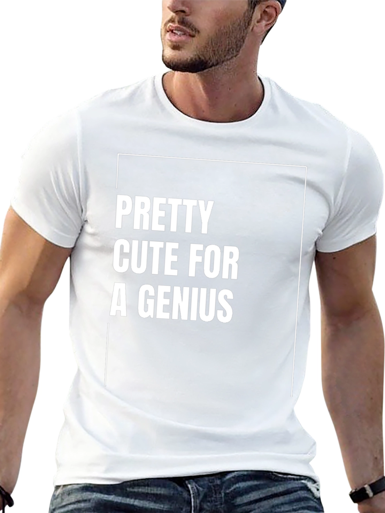 Pretty Cute Genius Graphic T-Shirt