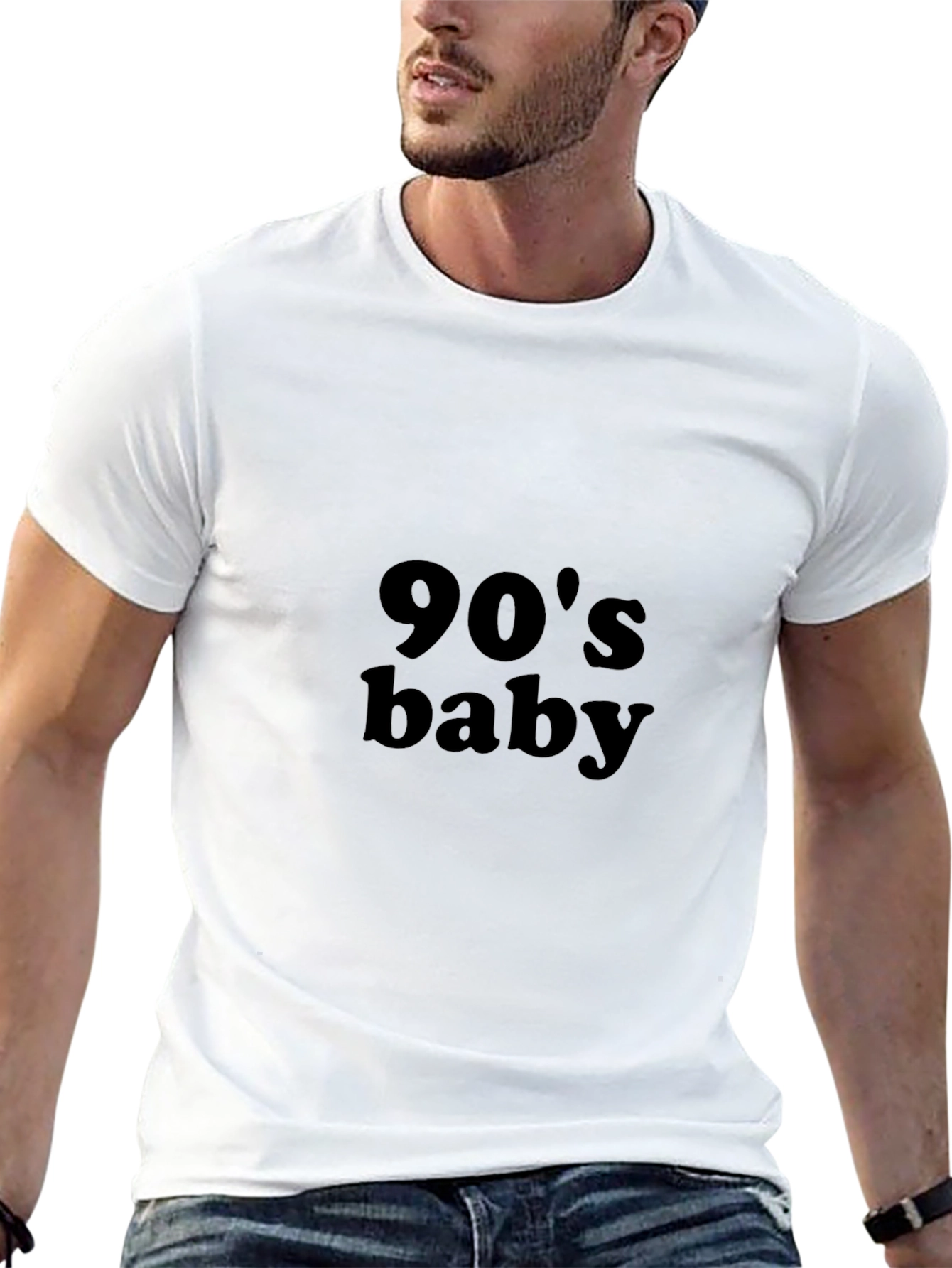 90s Baby Black T-Shirt