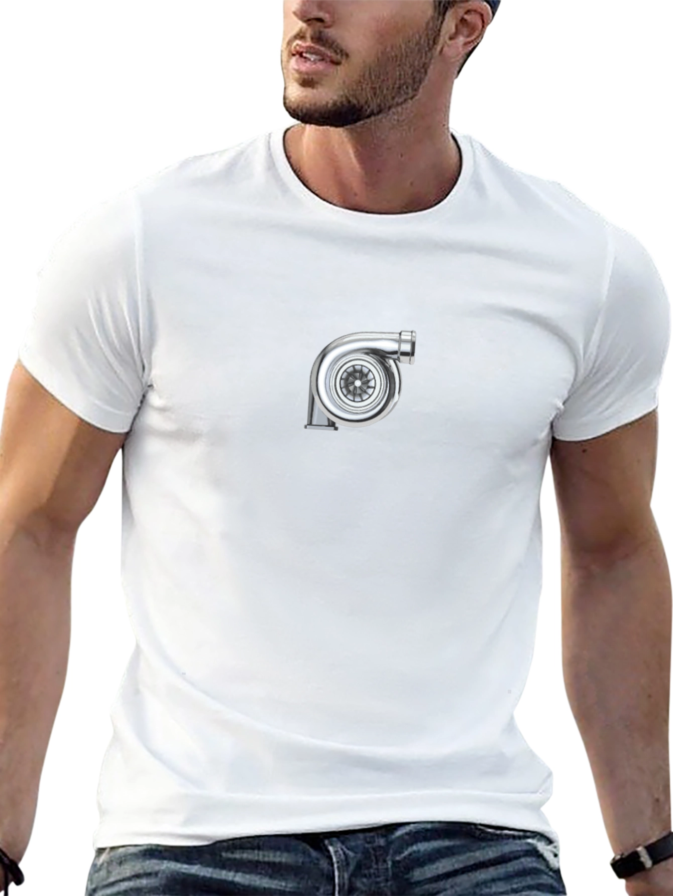 Turbo Engine Black T-Shirt