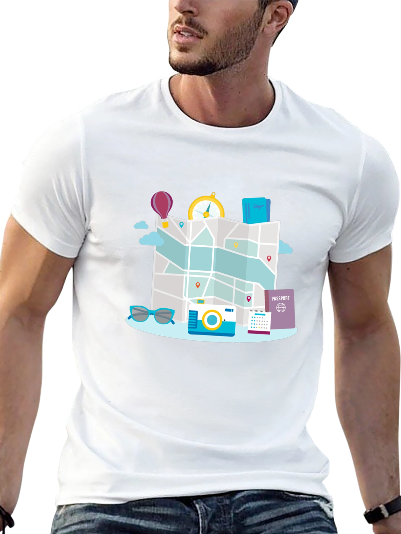 Travel Adventure Graphic T-Shirt