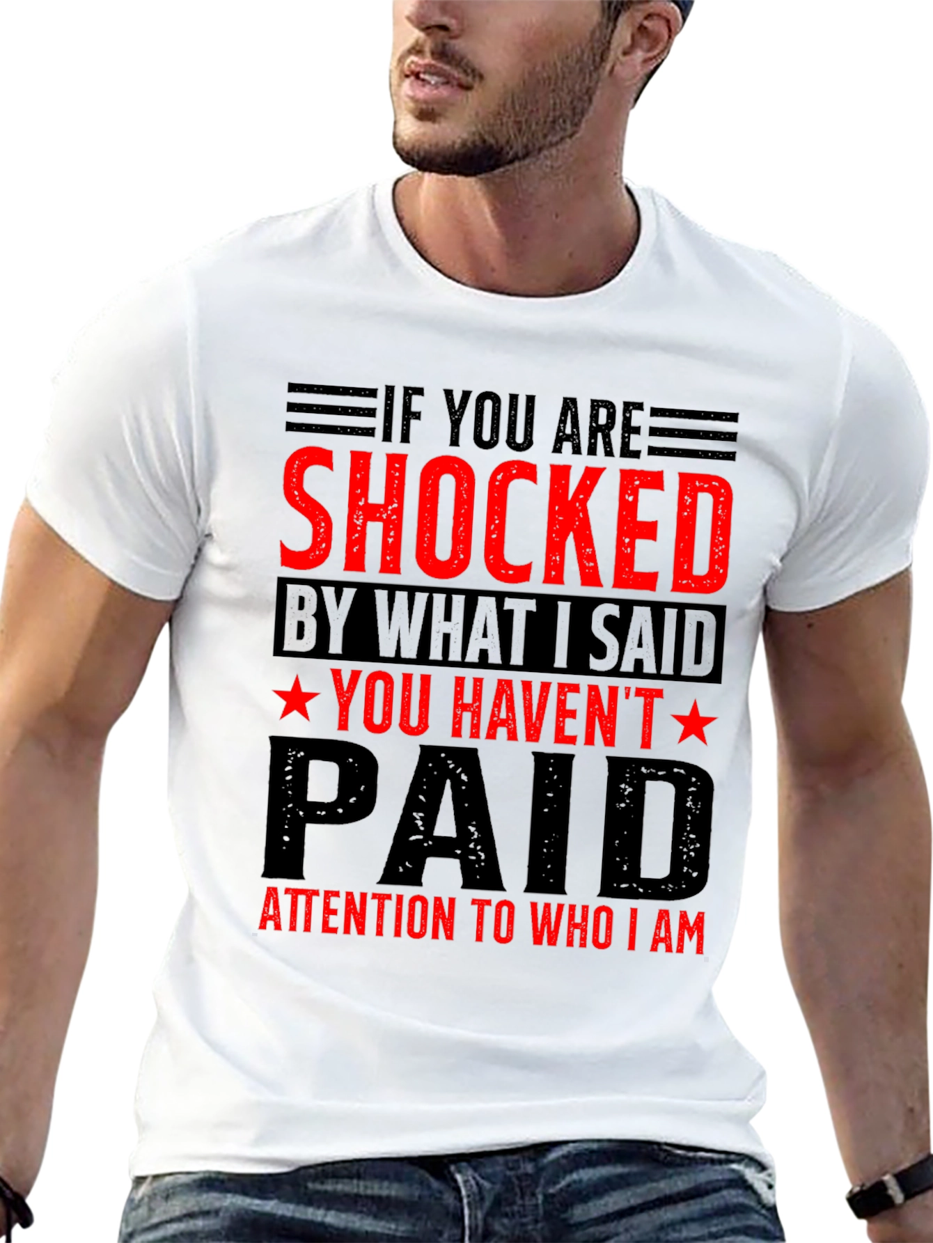 Shocked T-Shirt - Bold Statement Tee