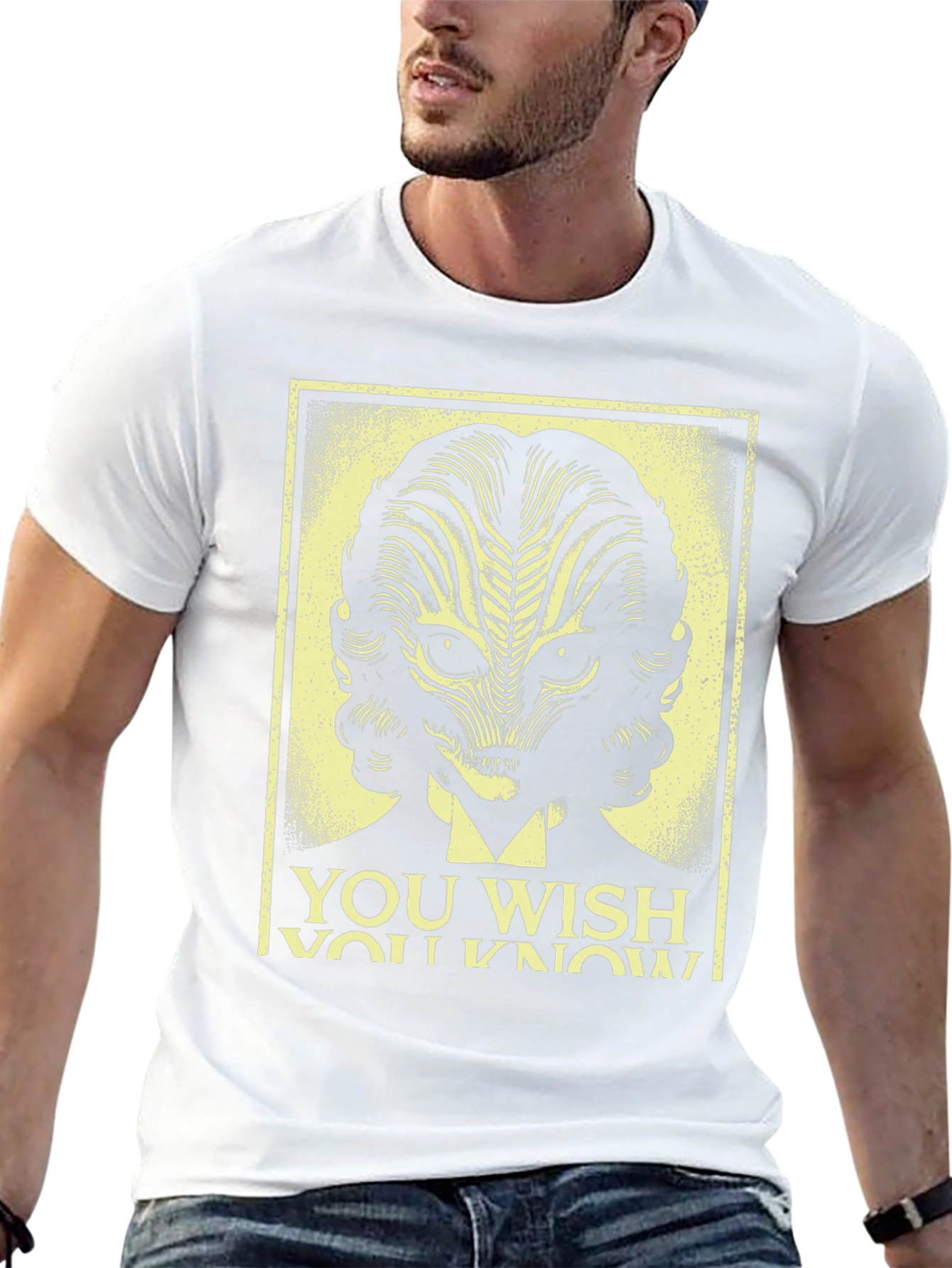 Retro Alien Portrait T-Shirt