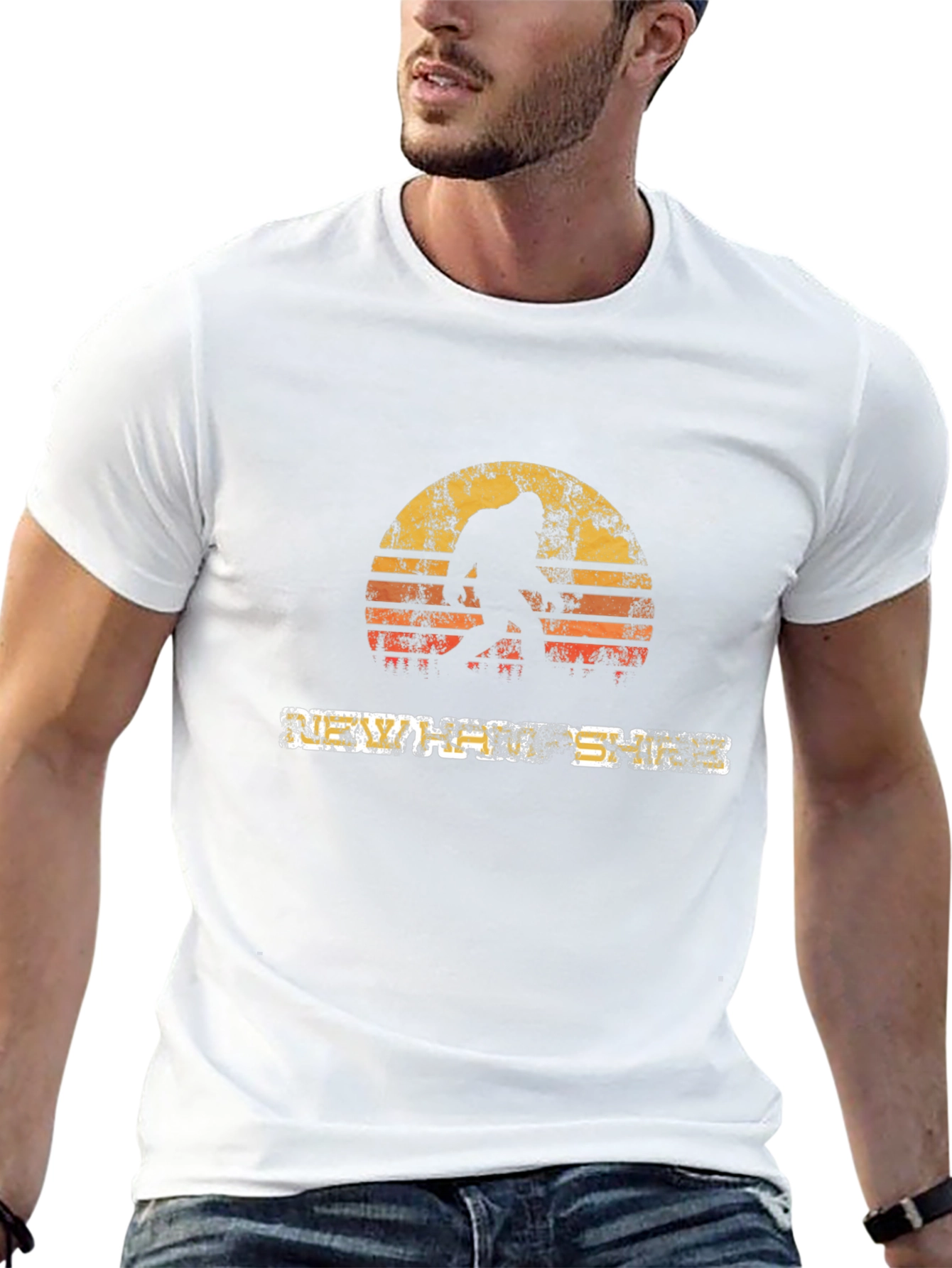 Bigfoot Sunset Graphic Tee - Adventure Ready!