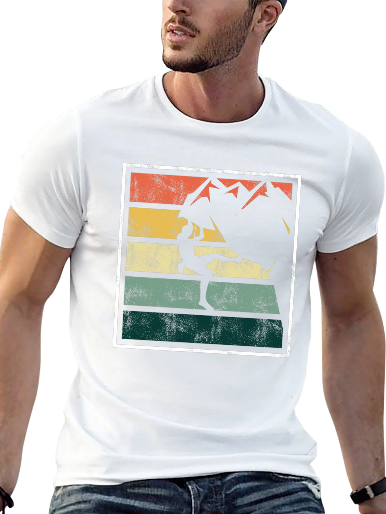Retro Climbing Graphic Tee