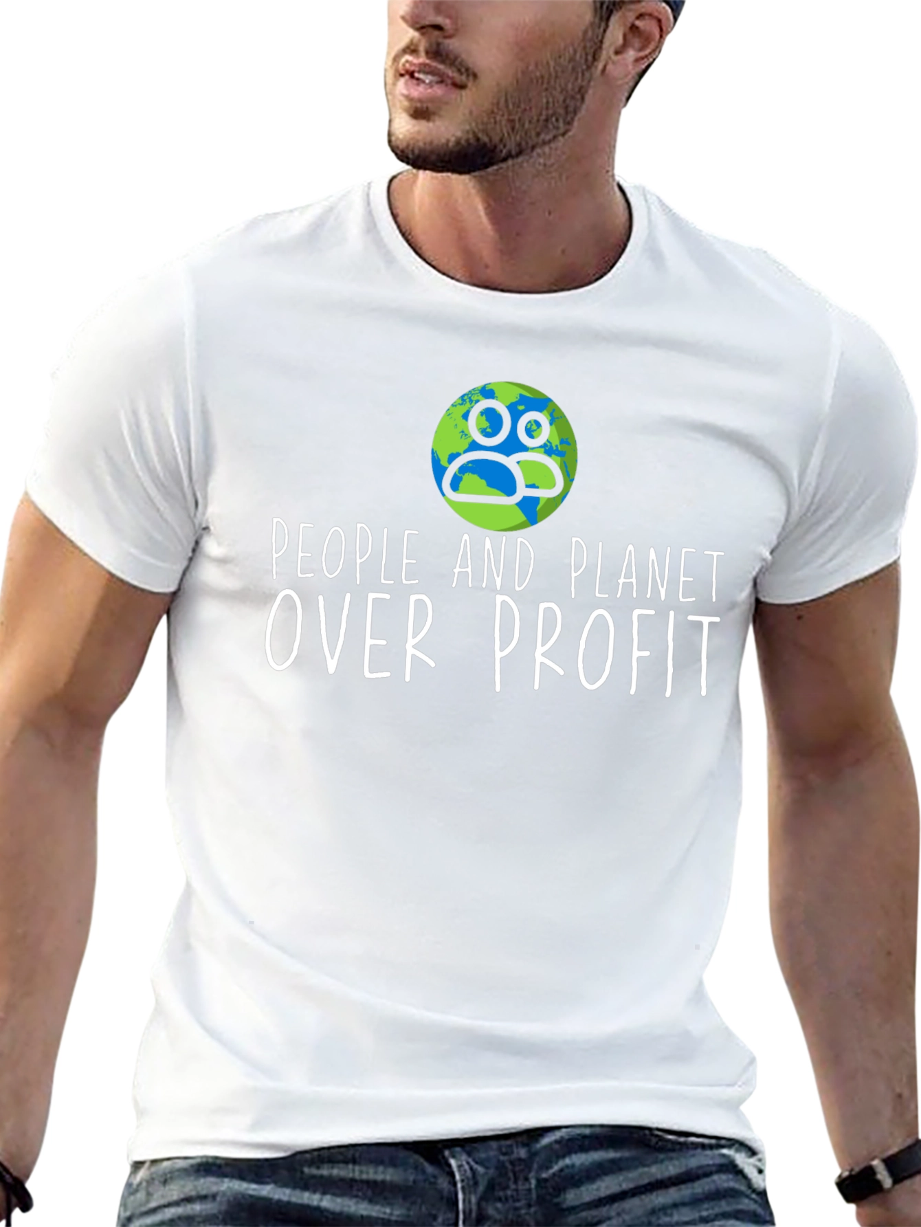 People and Planet Over Profit T-Shirt