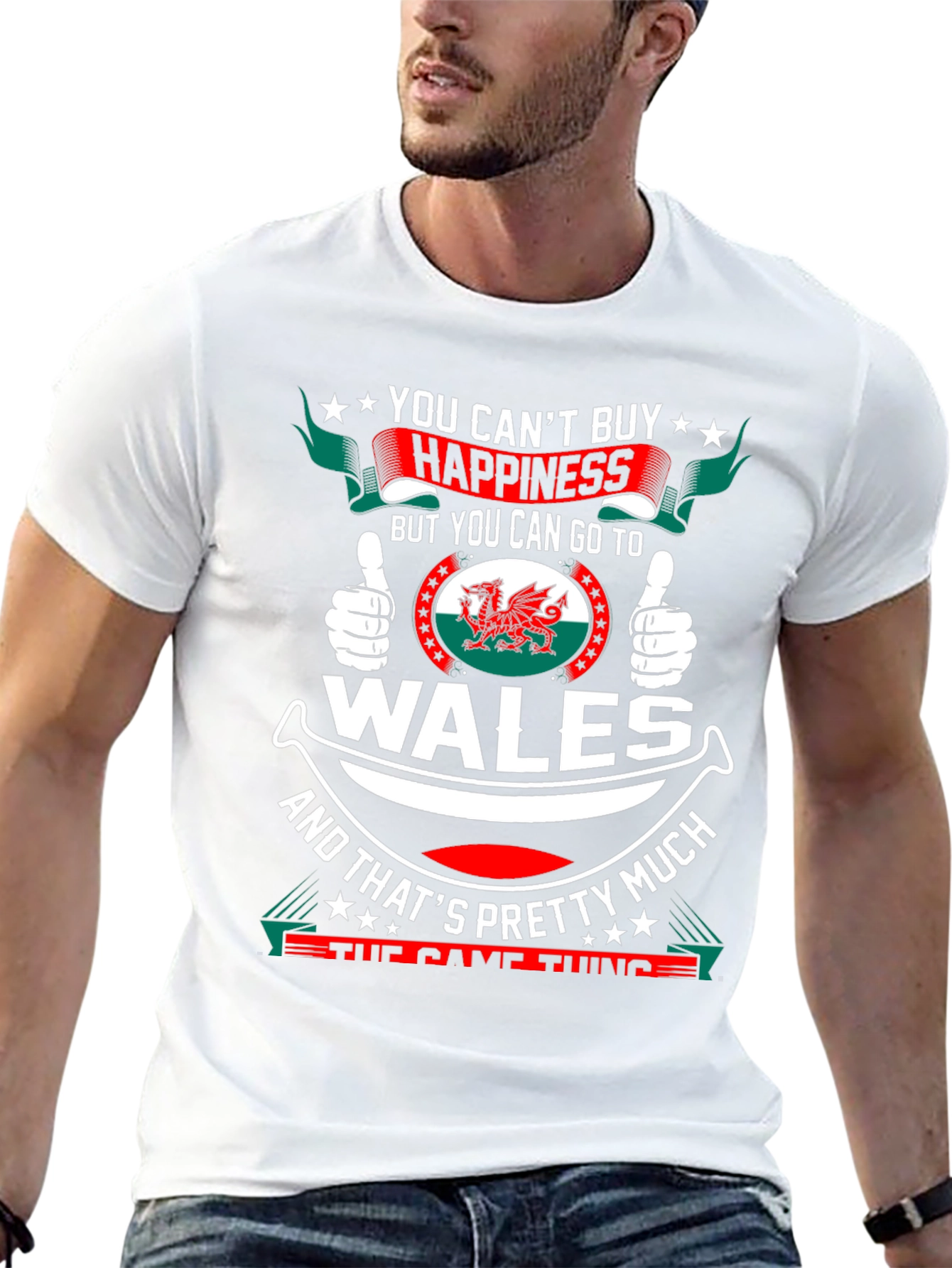 Wales Happiness T-Shirt - Funny Welsh Pride Tee