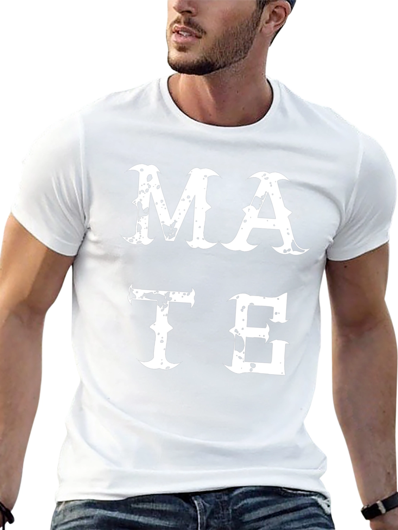 Mate Black Graphic Tee