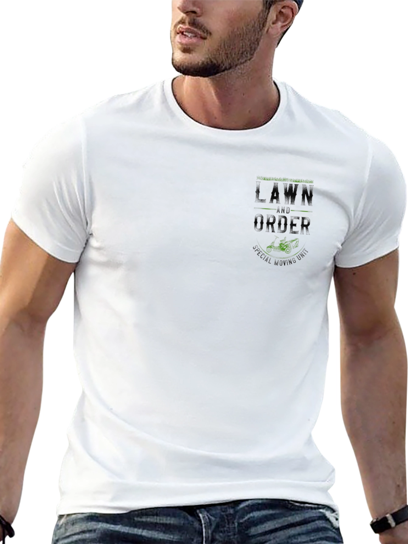 Lawn and Order T-Shirt - Special Mowing Unit