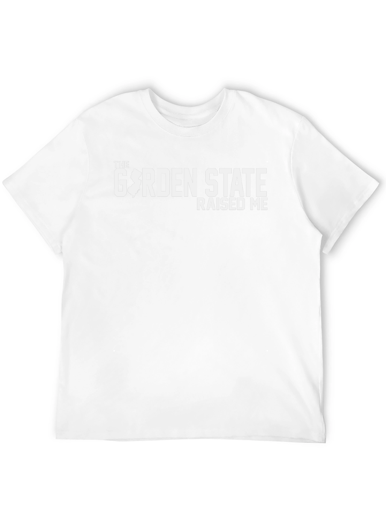 Garden State Raised Me Graphic T-Shirt - Black