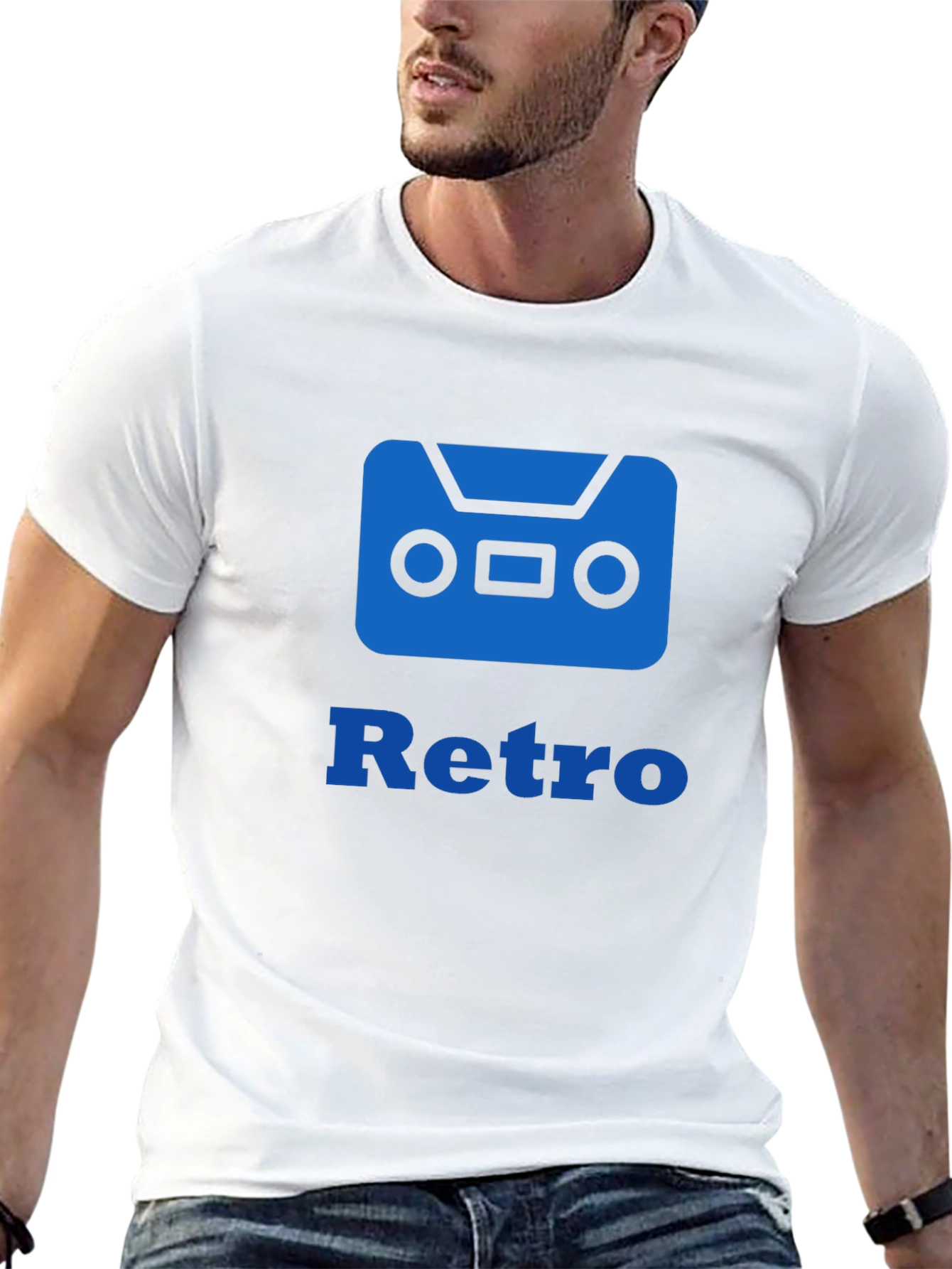 Retro Cassette Tape Graphic T-Shirt