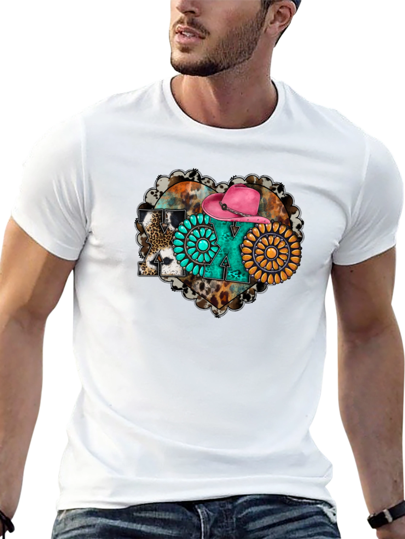 Cowboy Texas Graphic T-Shirt
