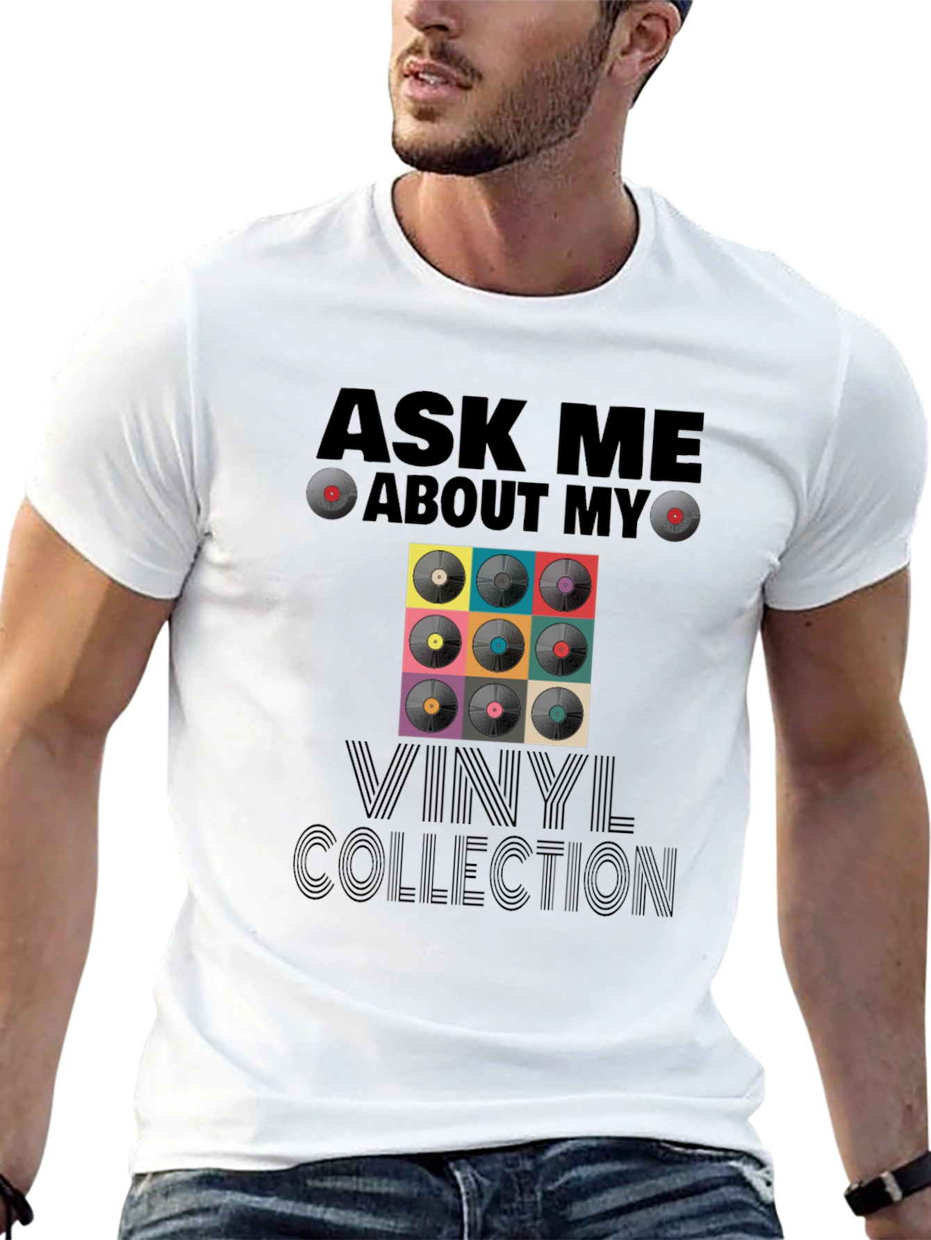 Ask Me About My Vinyl Collection T-Shirt