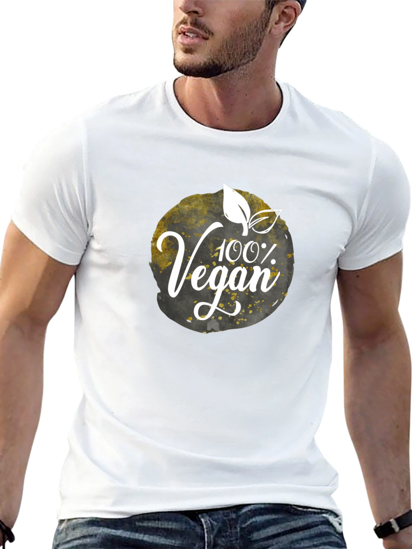 100% Vegan Graphic Tee