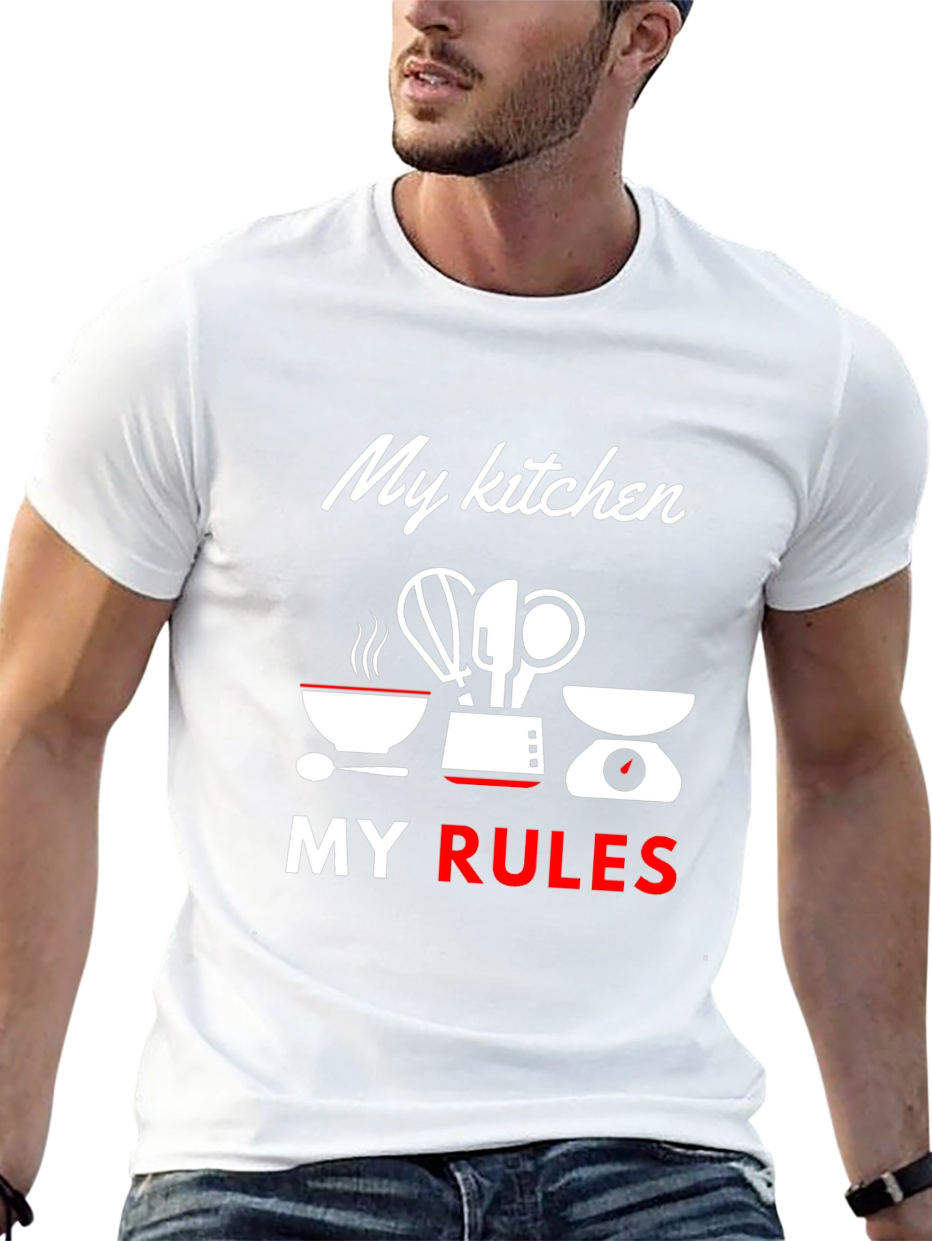 My Kitchen My Rules T-Shirt - Chef Gift