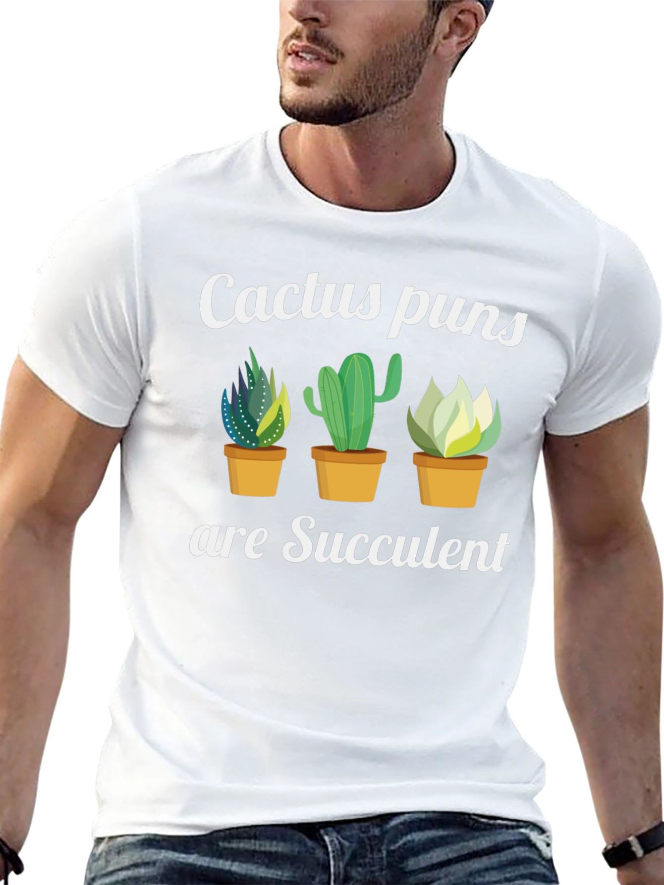 Succulent Humor Graphic T-Shirt