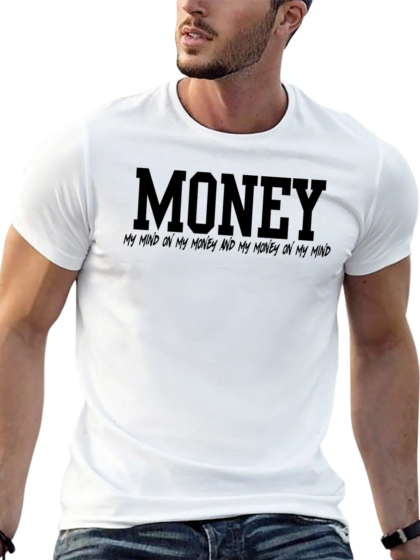Money Mind T-Shirt - Black