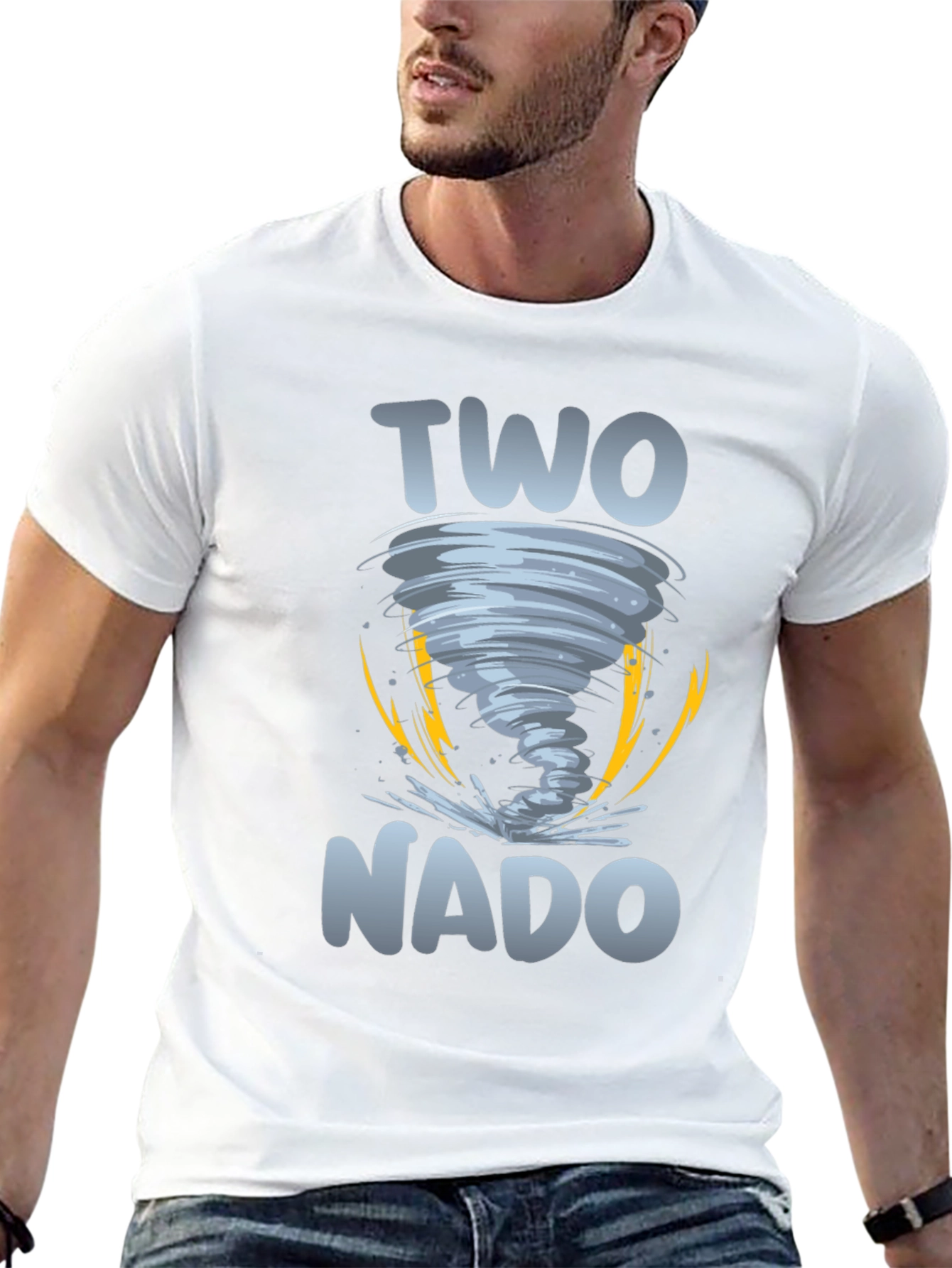 Two-nado Graphic Tee - Tornado 2nd Birthday Shirt
