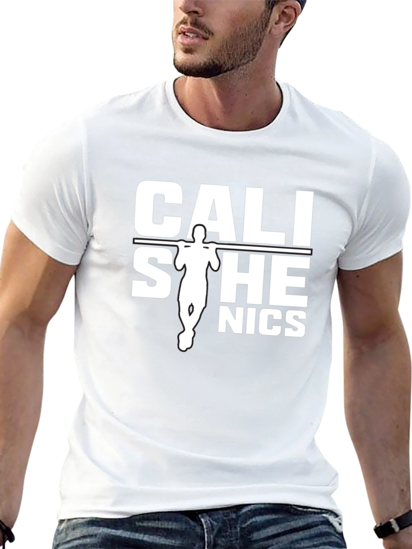 Calisthenics Black T-Shirt - Fitness Apparel
