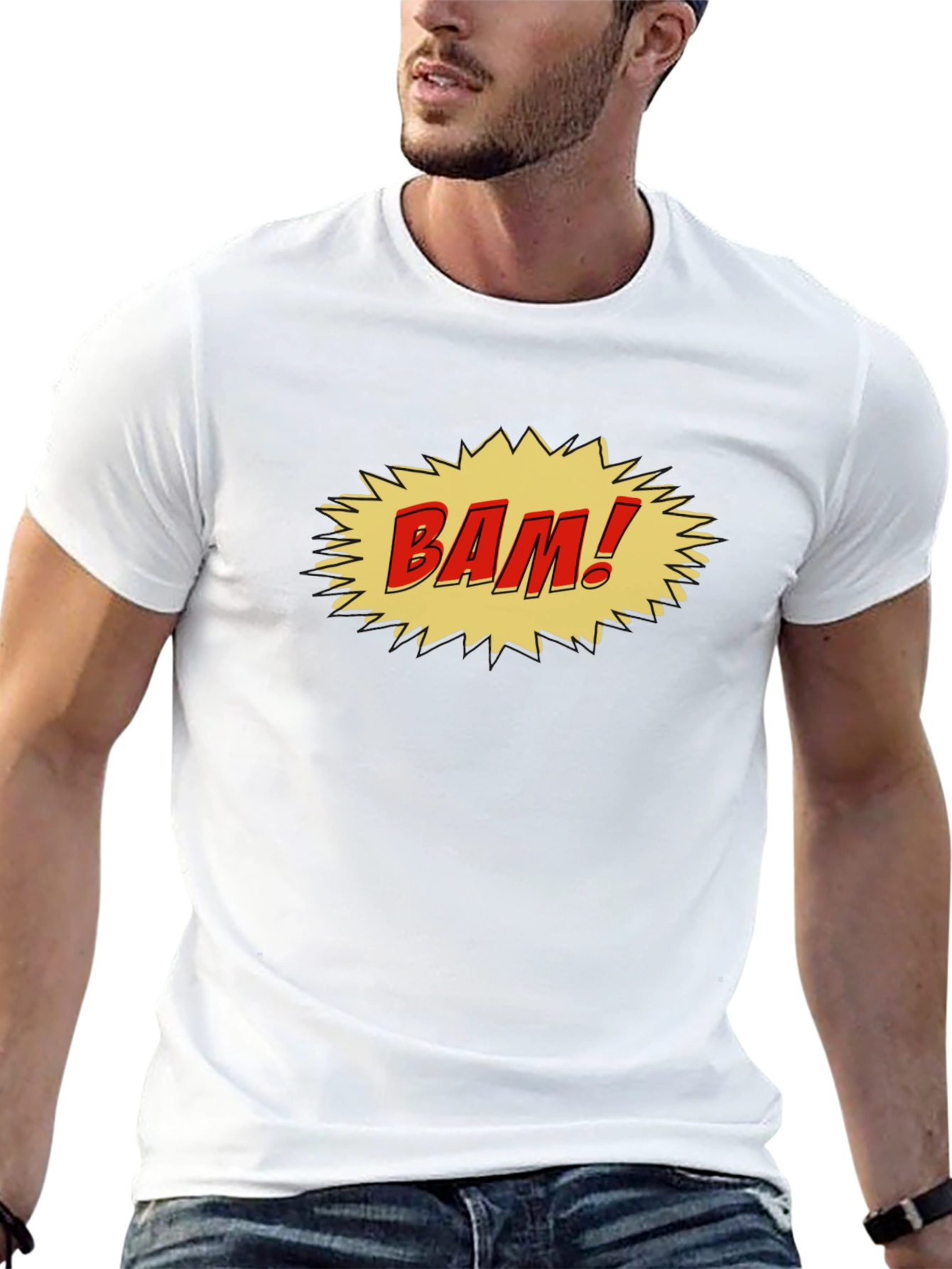 Comic Book Style BAM! Graphic Tee