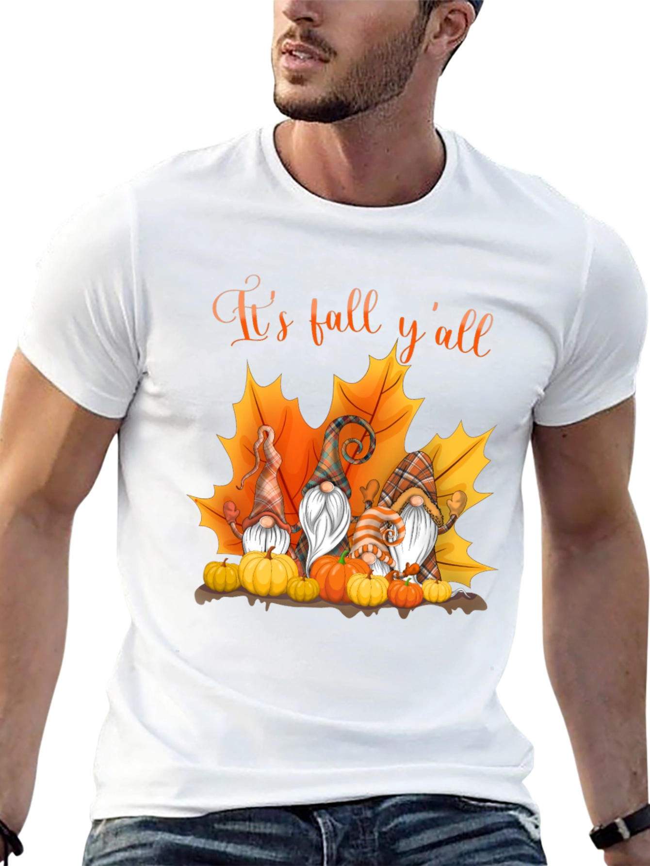Its Fall Yall Gnome T-Shirt
