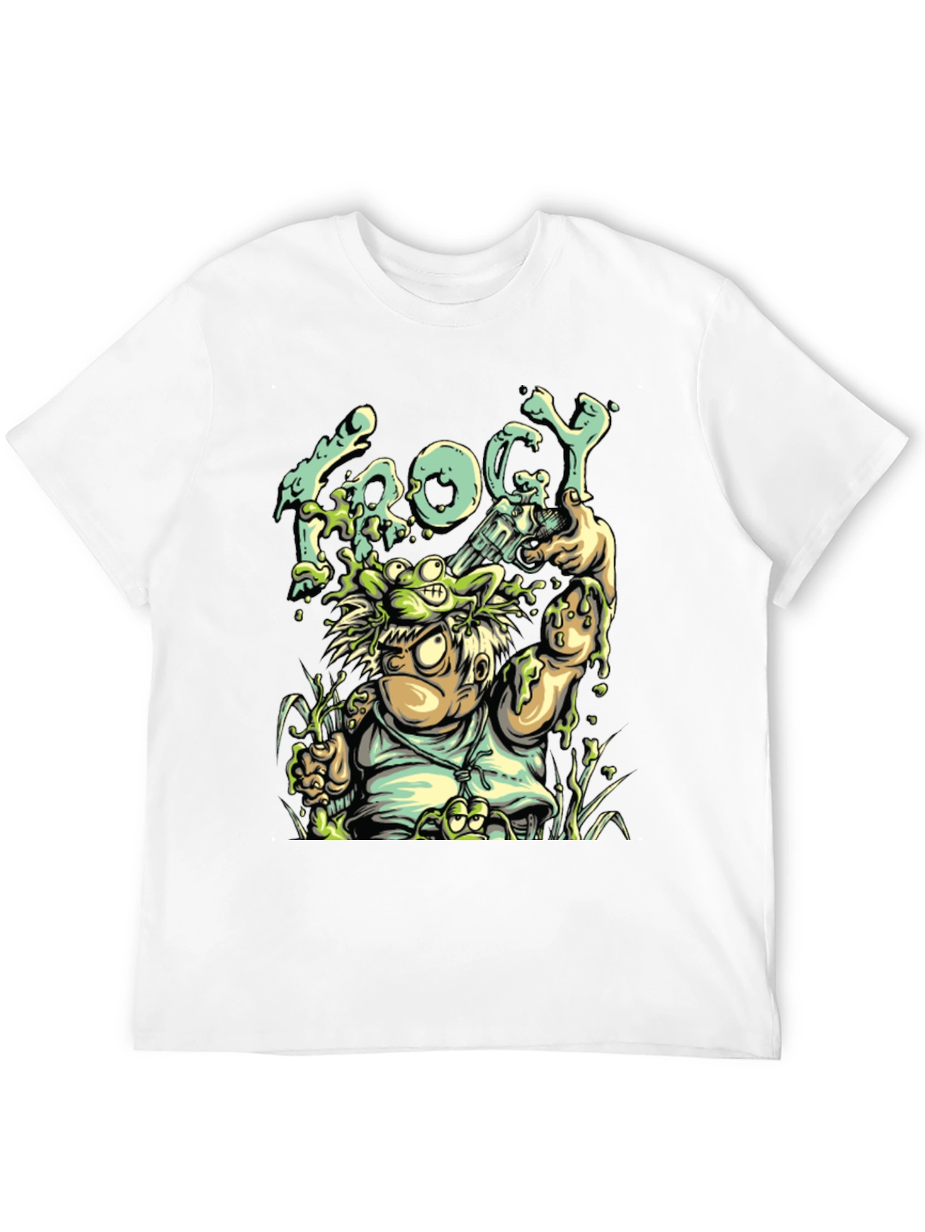 Froggy T-Shirt - Cartoon Graphic Tee