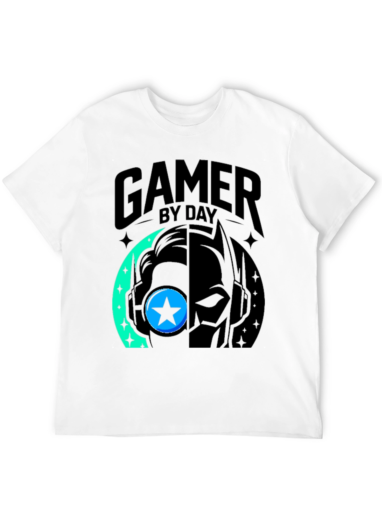 Gamer By Day T-Shirt - Black