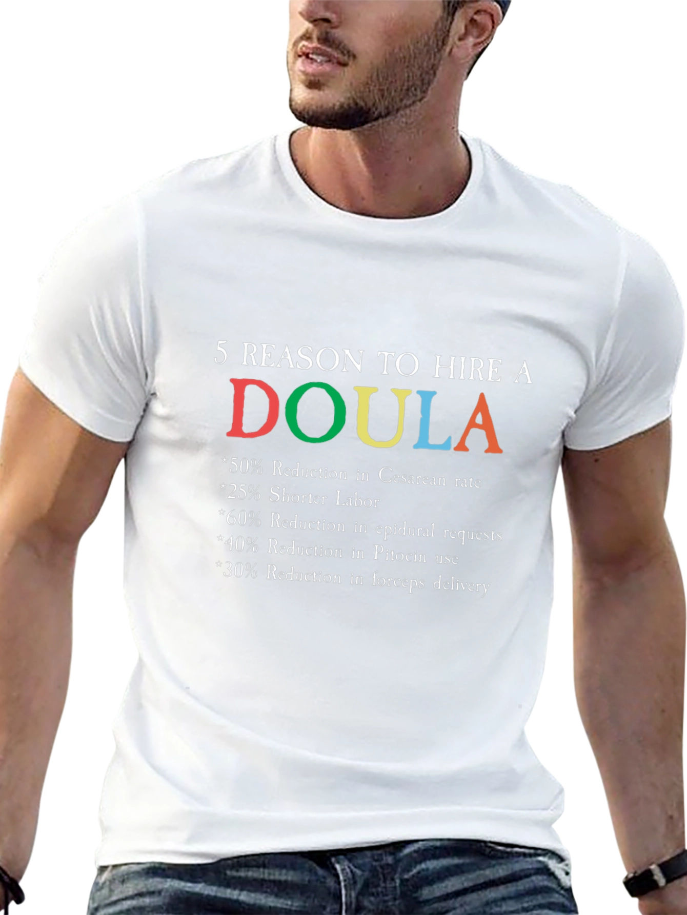 Doula Reasons Graphic T-Shirt