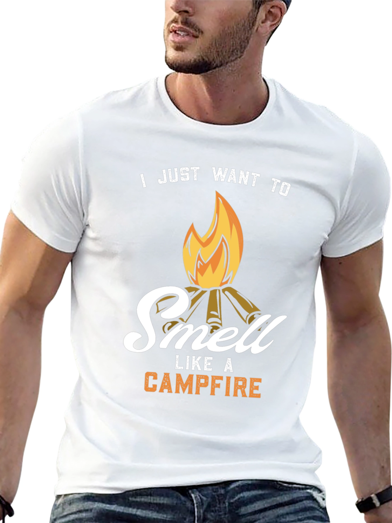 Campfire Smell T-Shirt - Camping Apparel