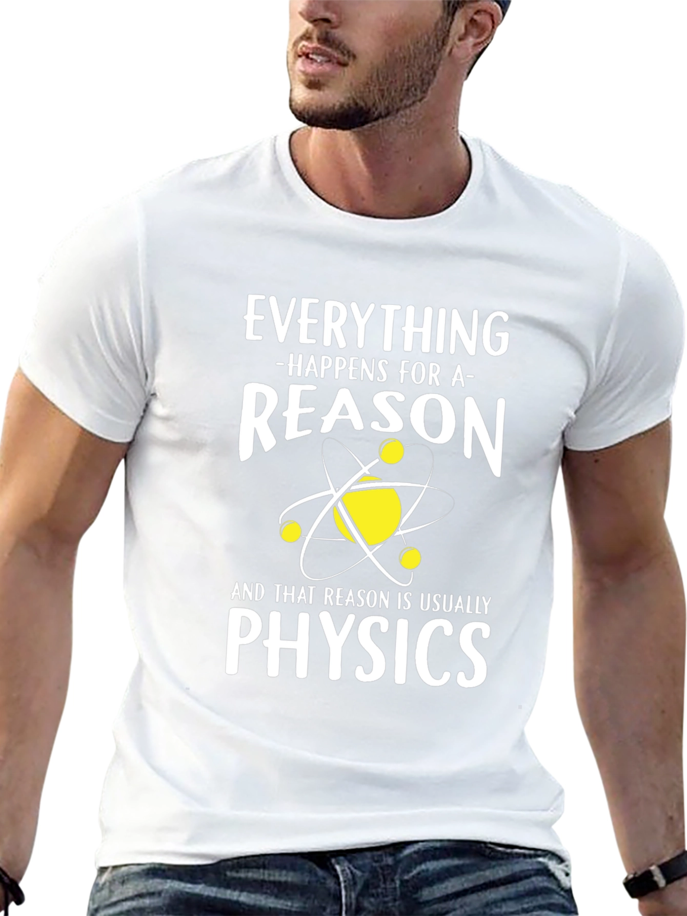 Physics Reason T-Shirt Funny Science Tee
