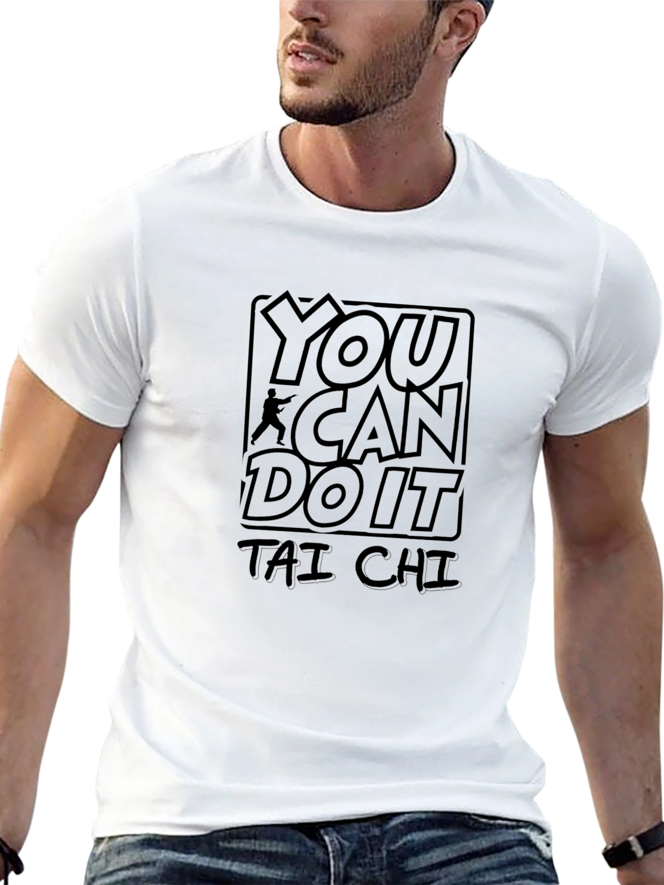You Can Do It Tai Chi Black T-Shirt