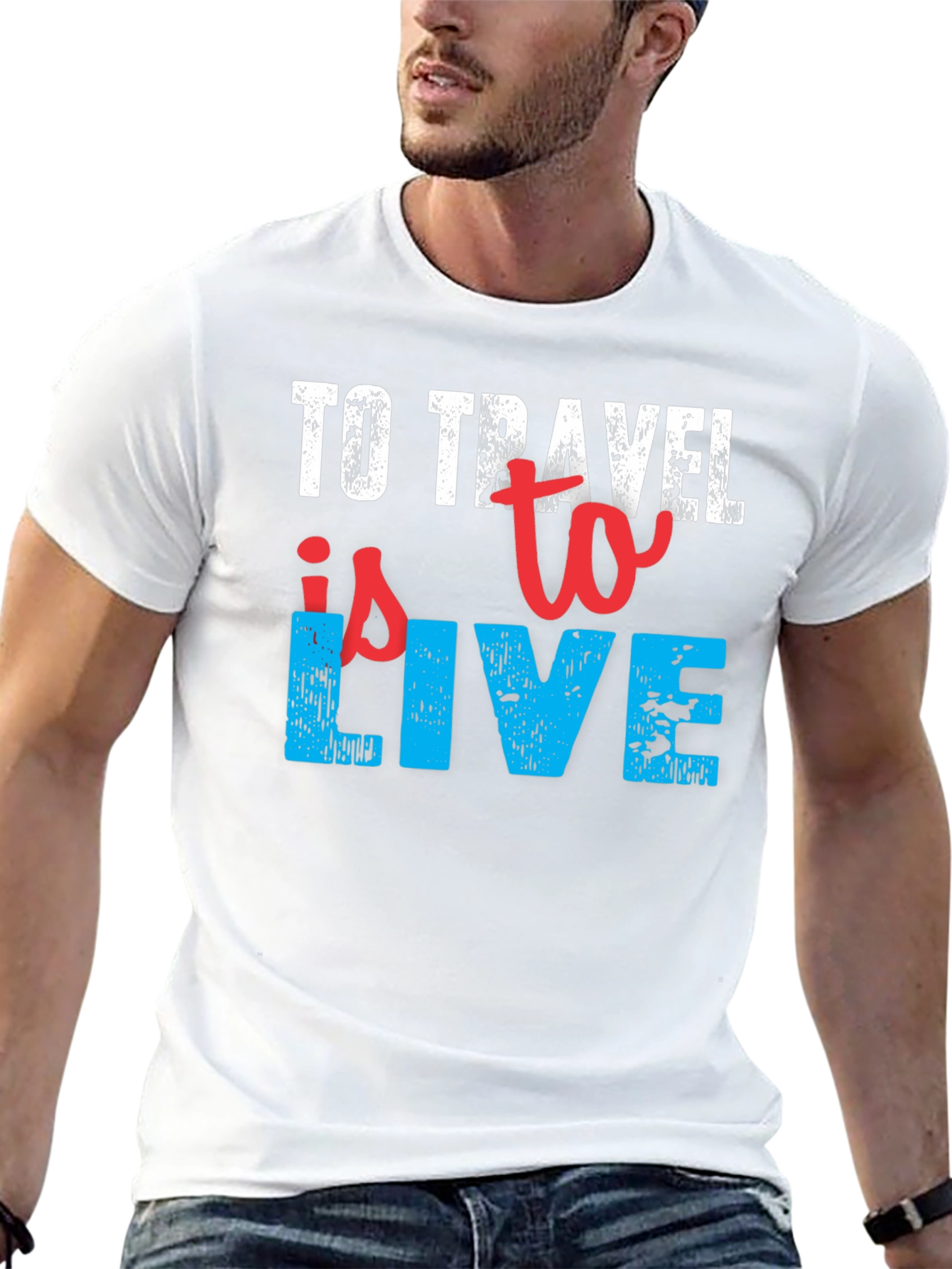 To Travel is to Live Black T-Shirt