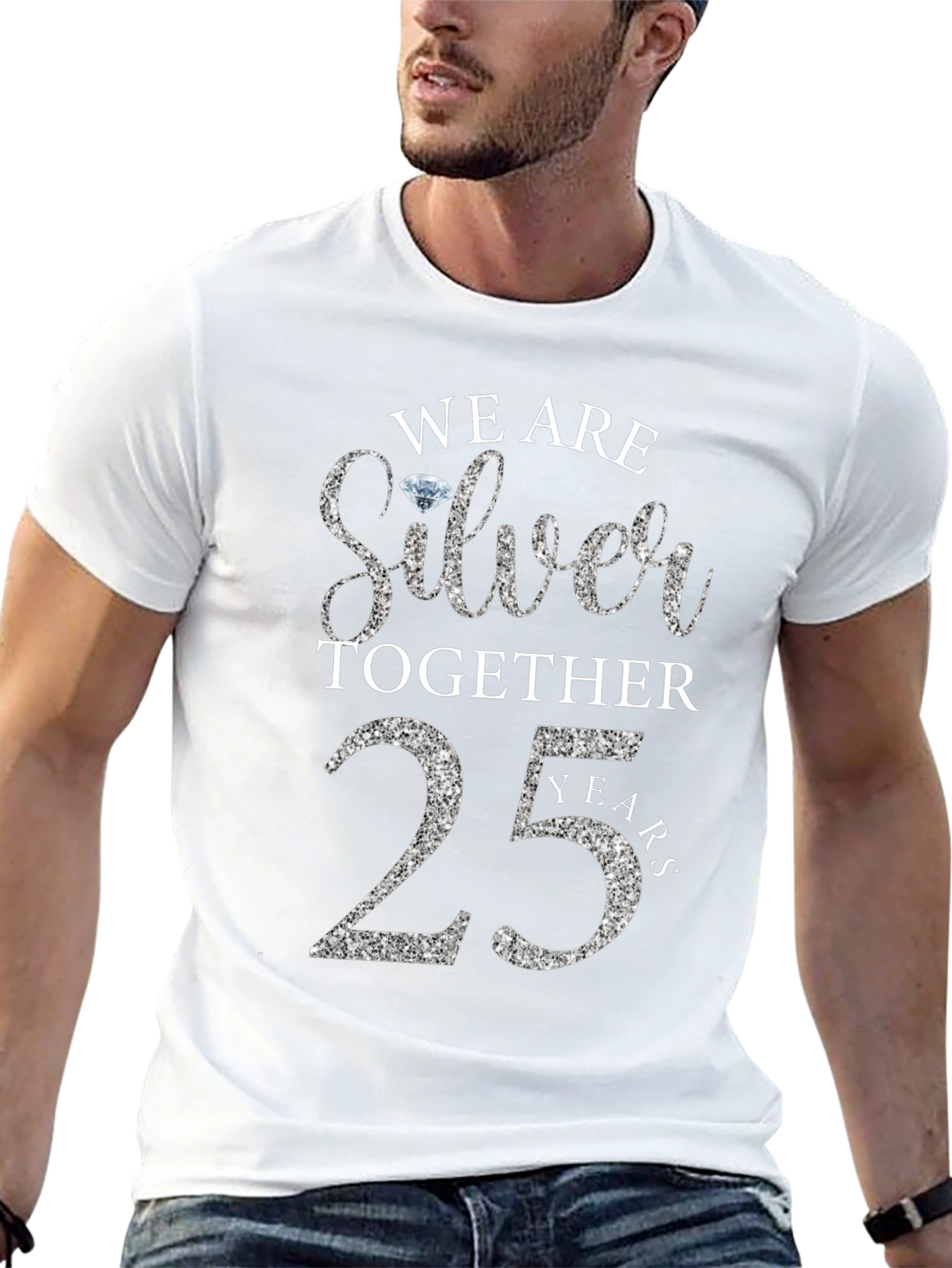 Silver Anniversary 25 Years T-Shirt