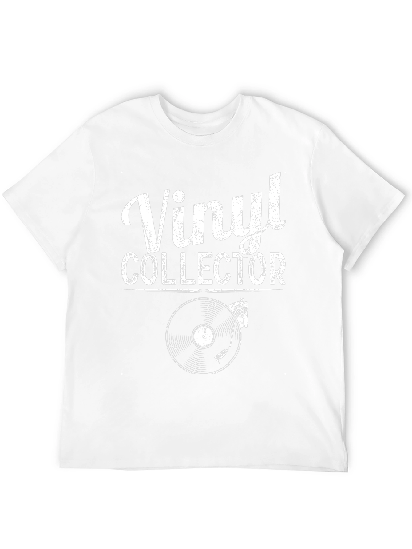 Vinyl Collector T-Shirt - Retro Music Lover Tee