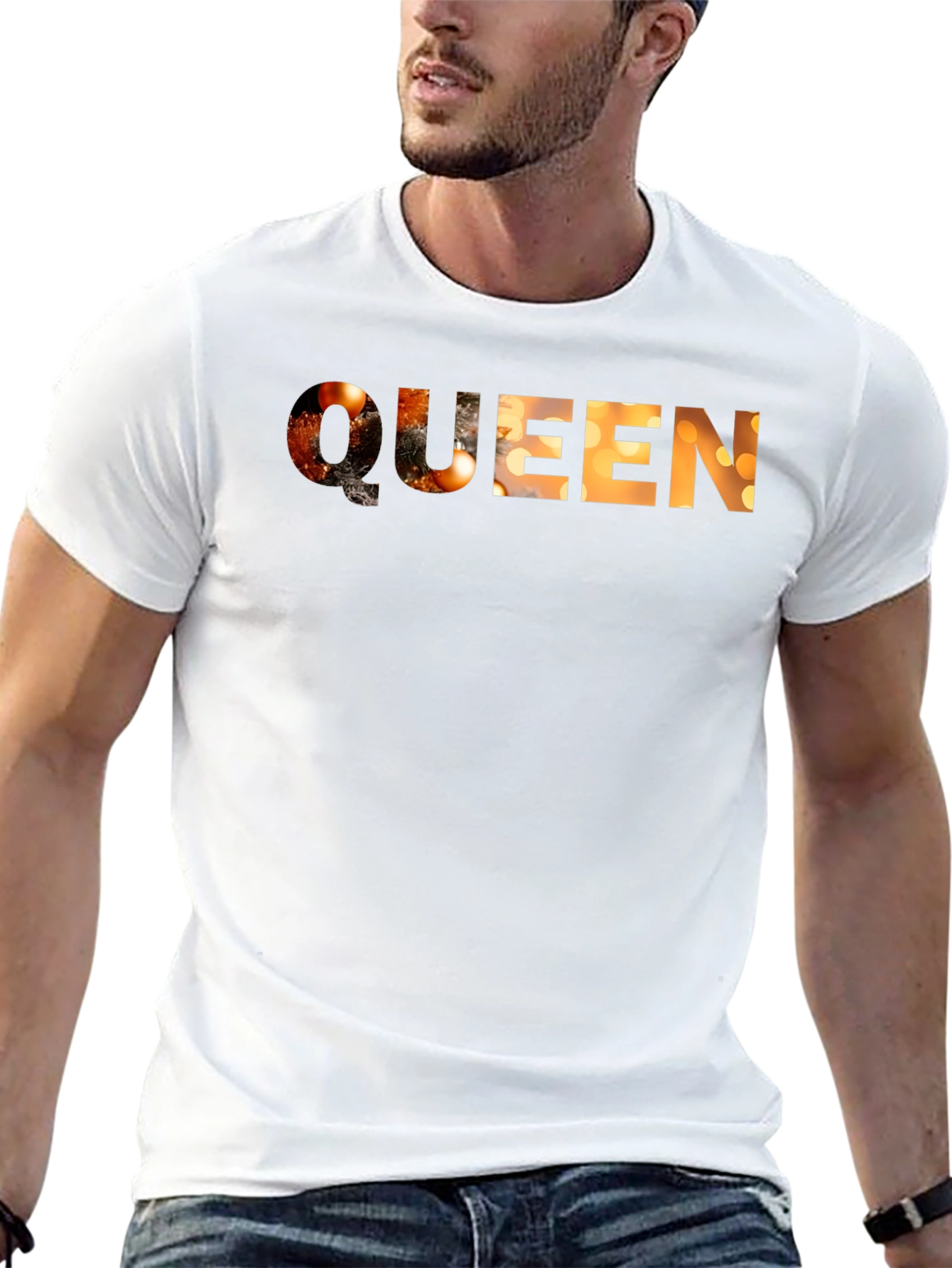 Queen Graphic Tee - Black Cotton T-Shirt