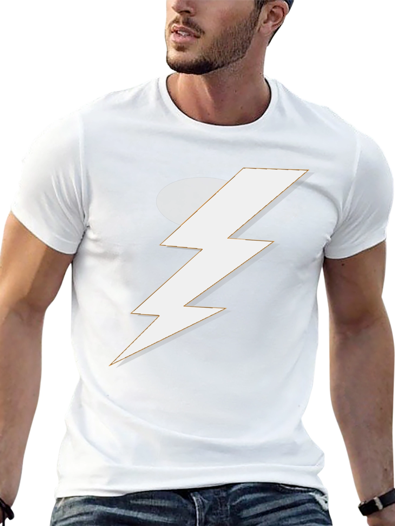 Flash Logo T-Shirt - Black Superhero Tee