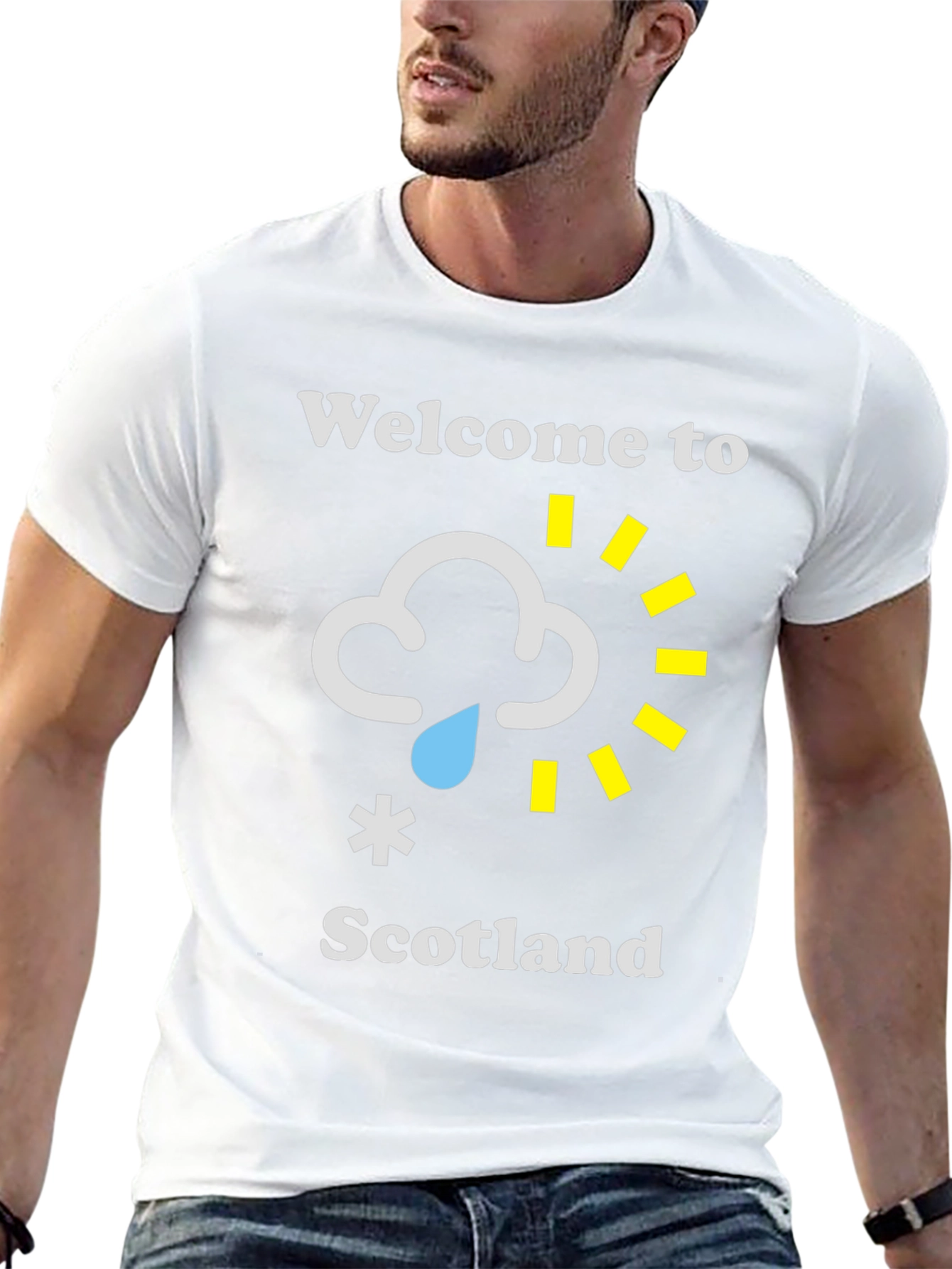 Welcome to Scotland Funny Weather T-Shirt